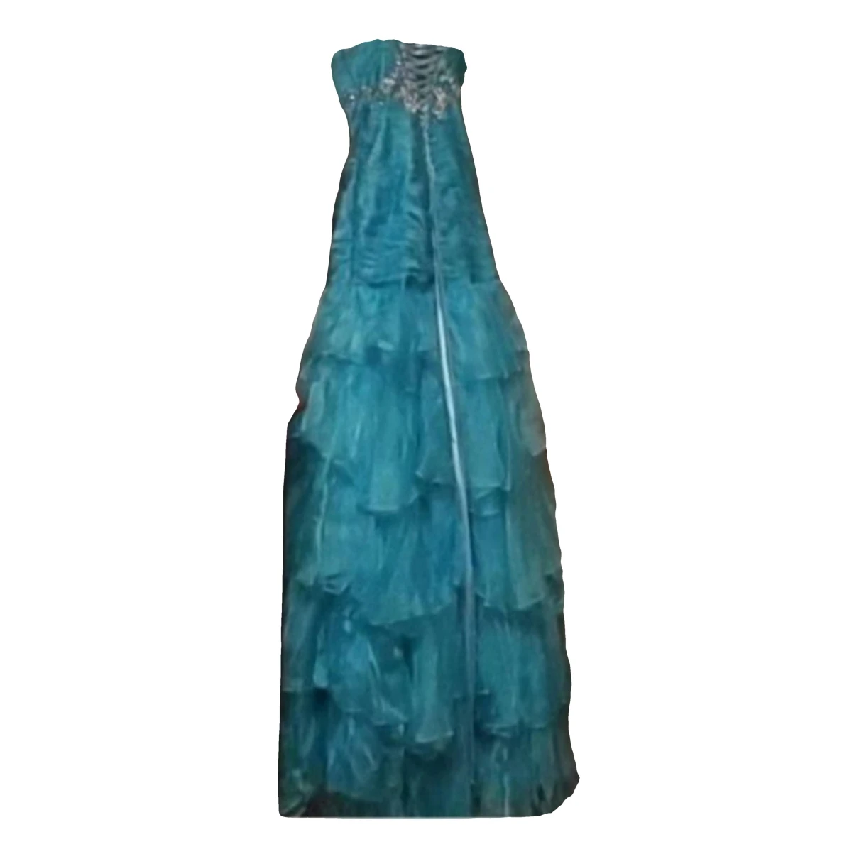 Pre-owned Tiffany & Co Lace Dress In Turquoise