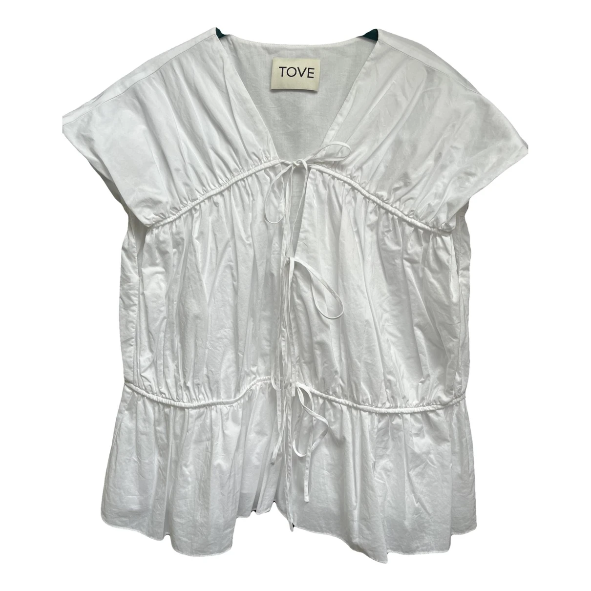 Pre-owned Tove Blouse In White