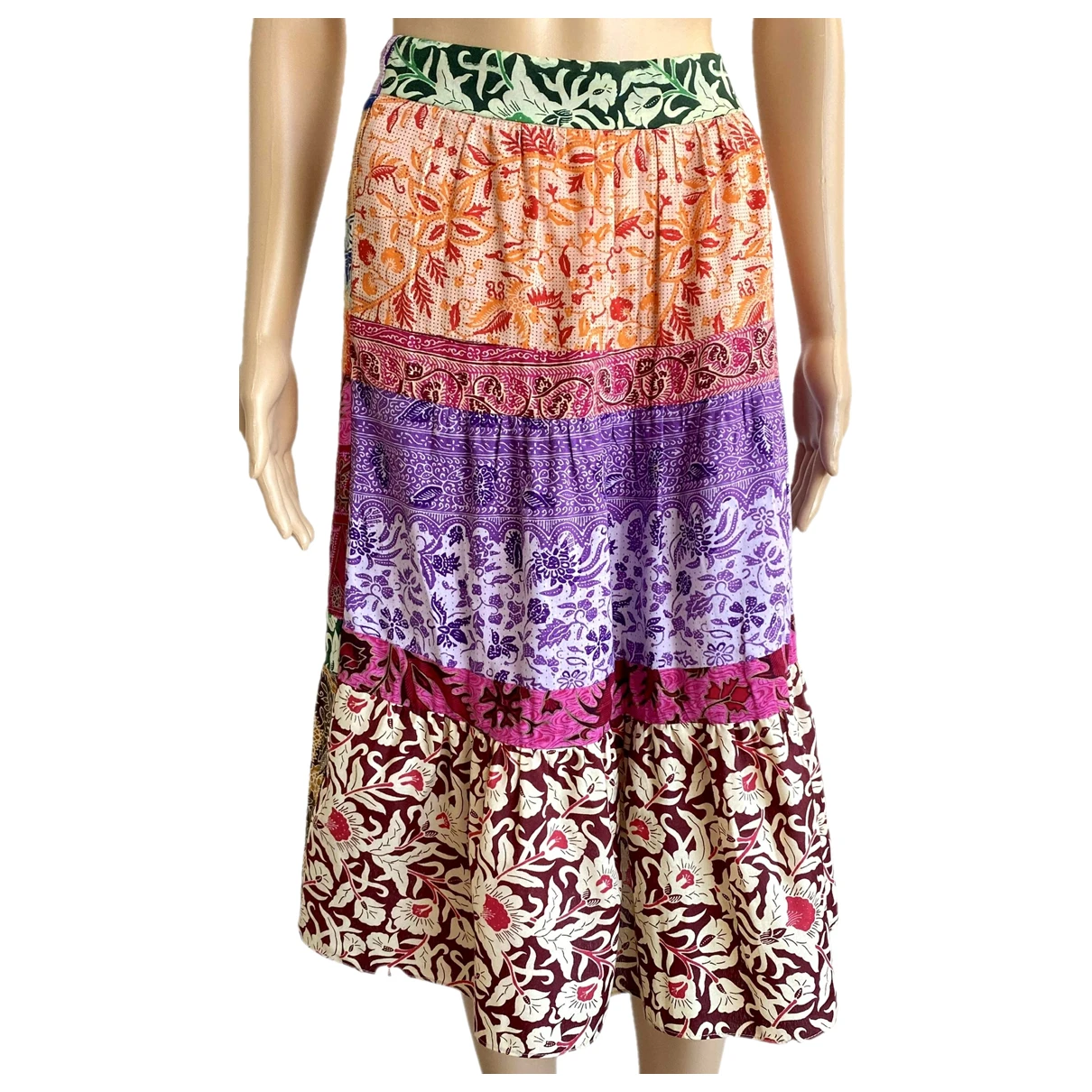 Pre-owned Zimmermann Skirt In Multicolour