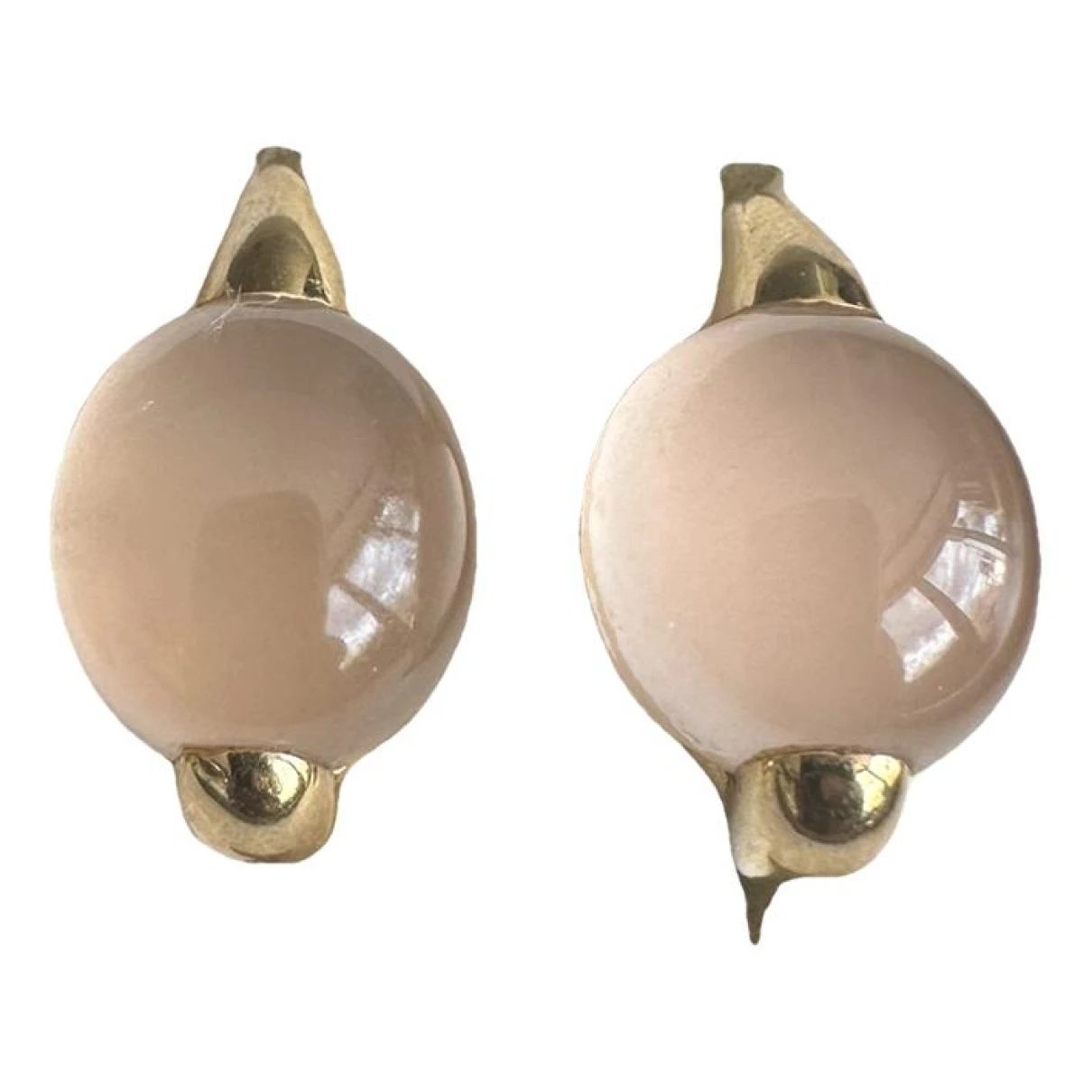 Pre-owned Pomellato Luna Pink Gold Earrings