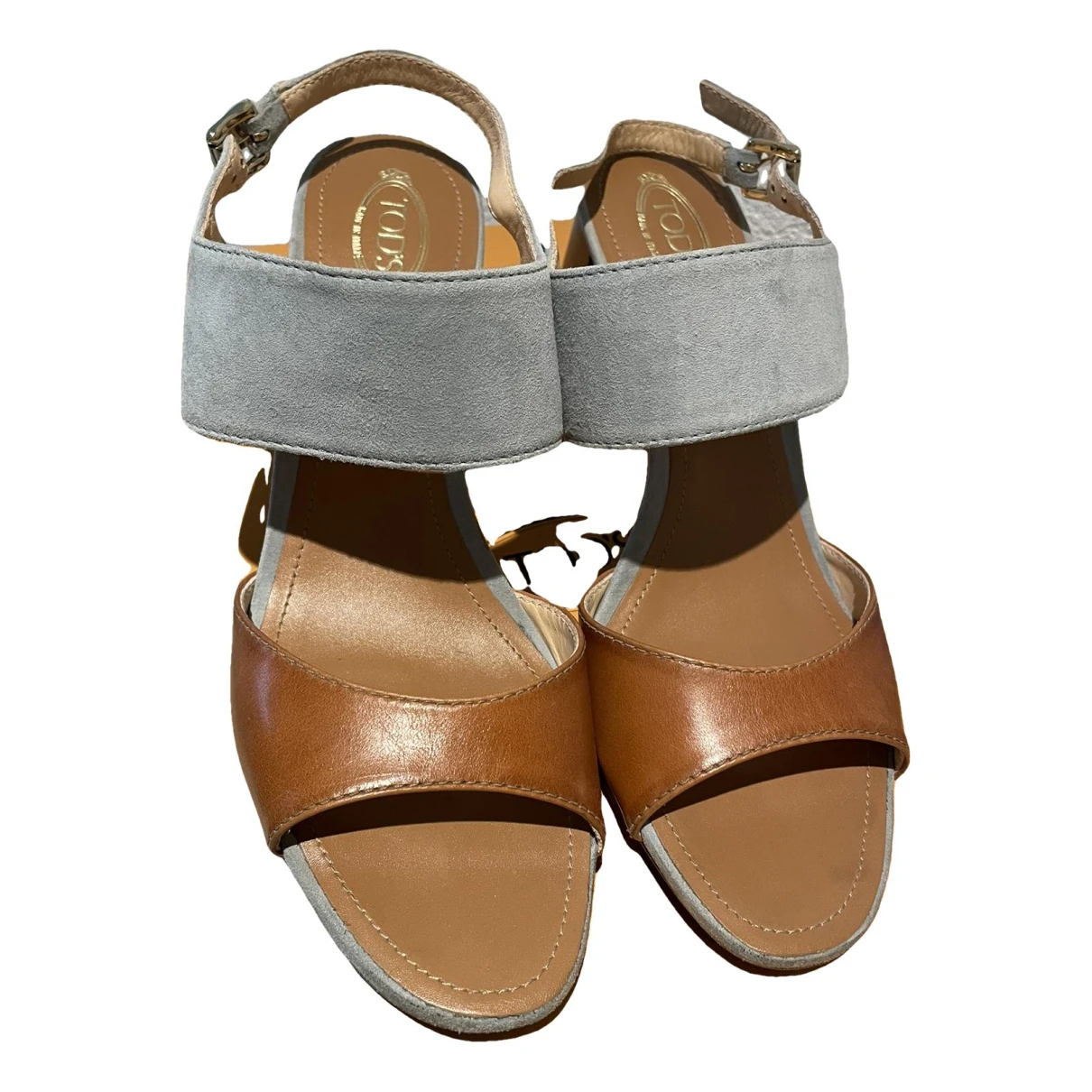 Pre-owned Tod's Leather Sandal In Other