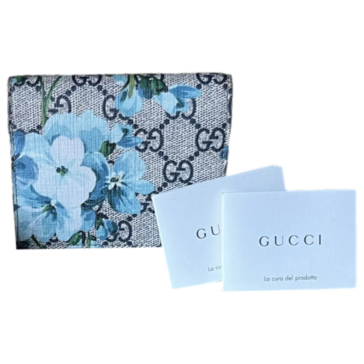 Pre-owned Gucci Leather Wallet In Multicolour