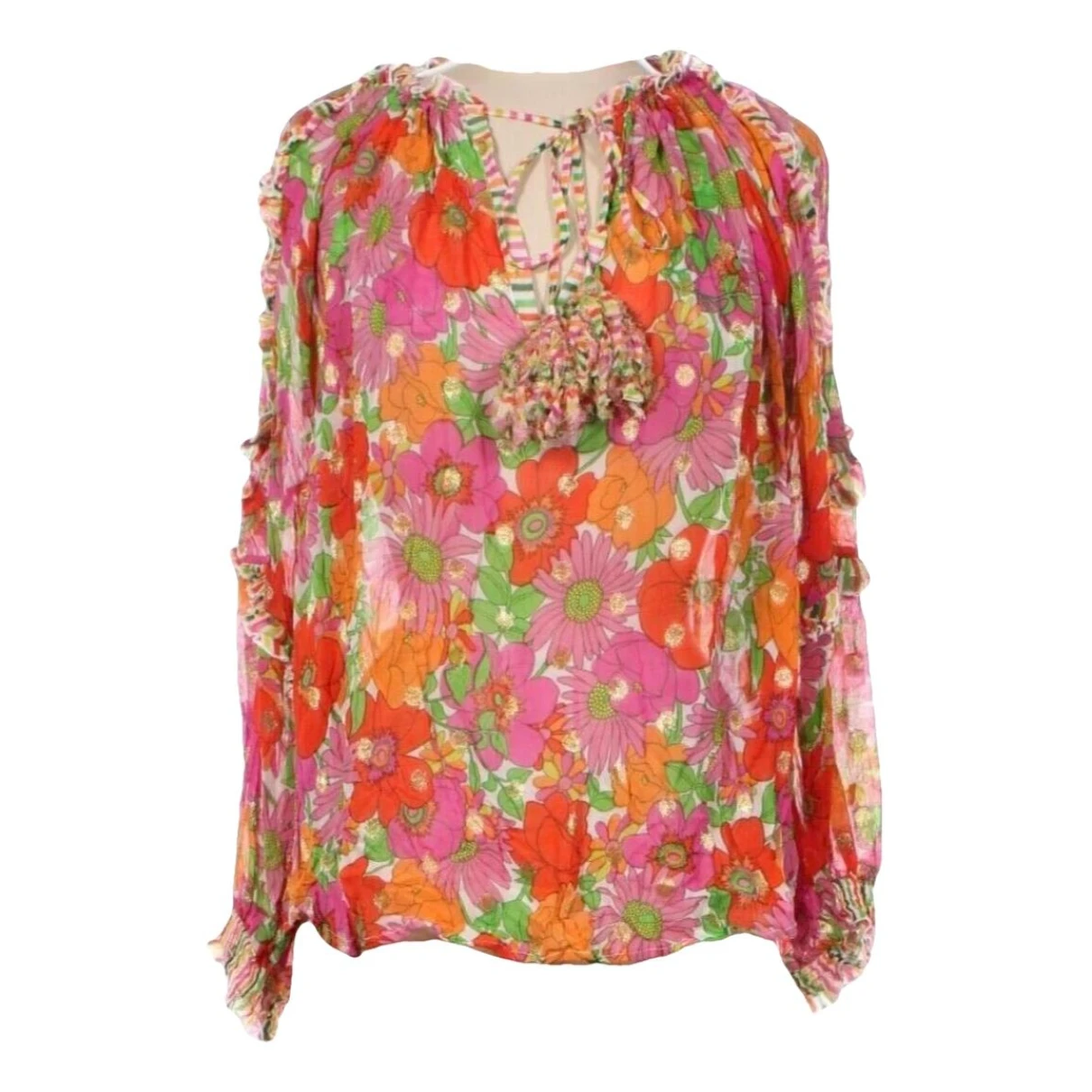Pre-owned Miss June Blouse In Multicolour