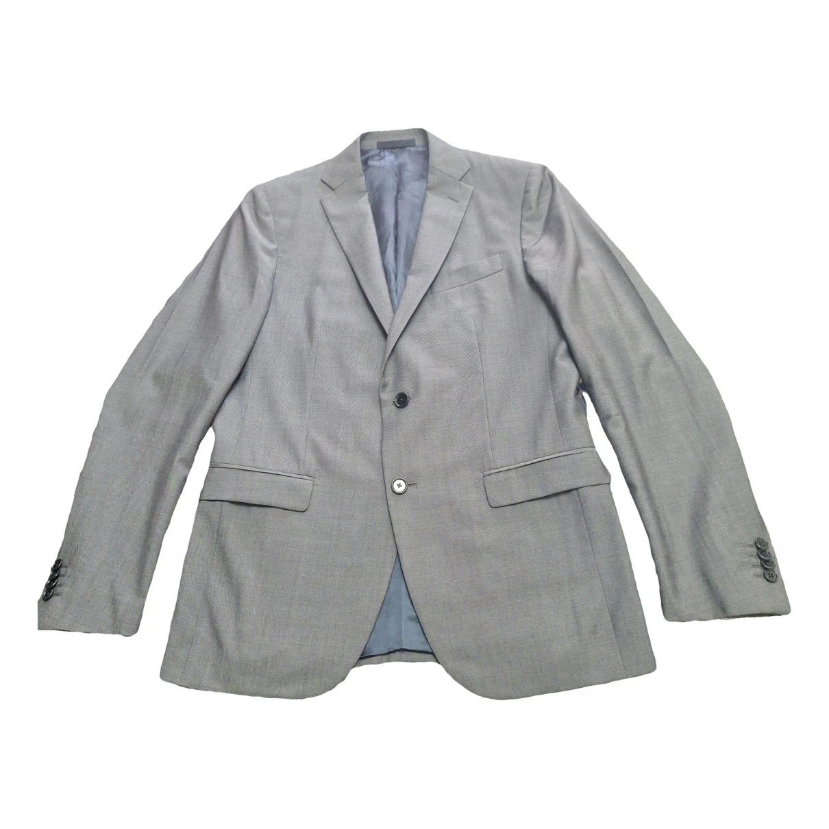 Pre-owned Herno Wool Vest In Grey