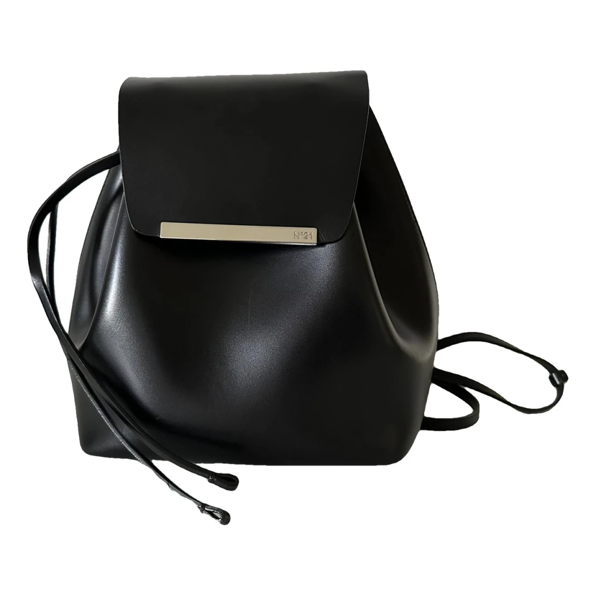 Pre-owned N°21 Leather Backpack In Black