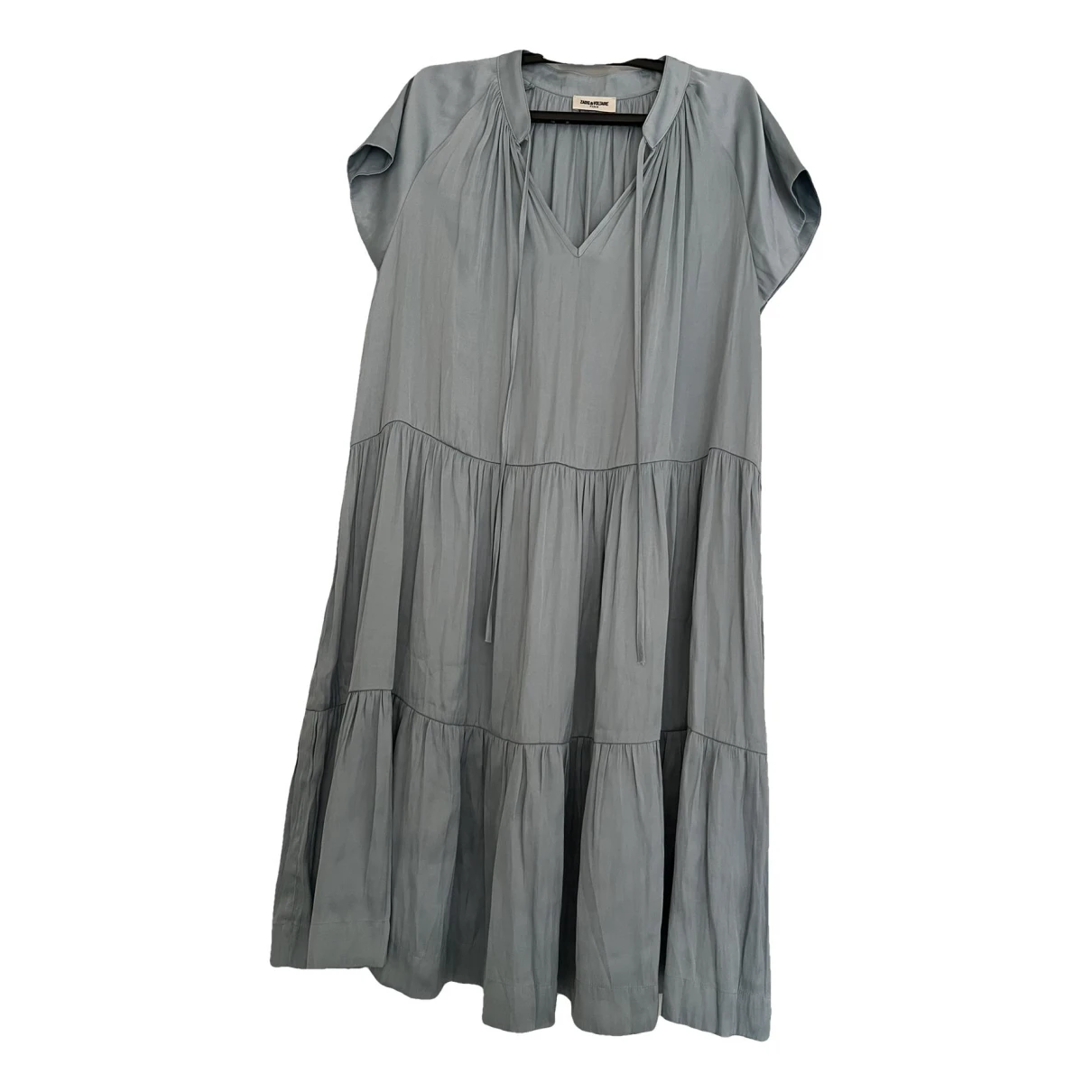 Pre-owned Zadig & Voltaire Mid-length Dress In Blue