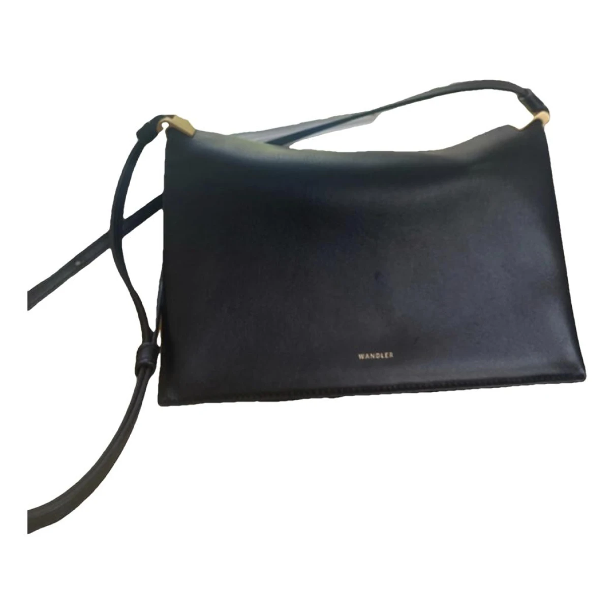 Pre-owned Wandler Leather Handbag In Black