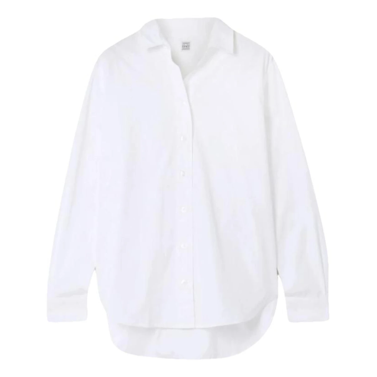 Pre-owned Totême Noma Shirt In White