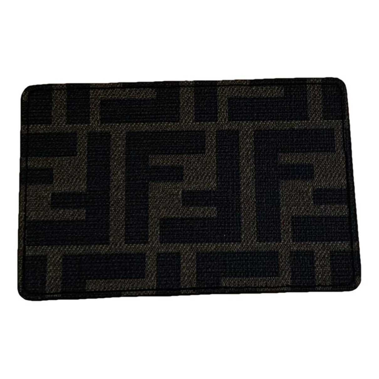Pre-owned Fendi Leather Wallet In Black