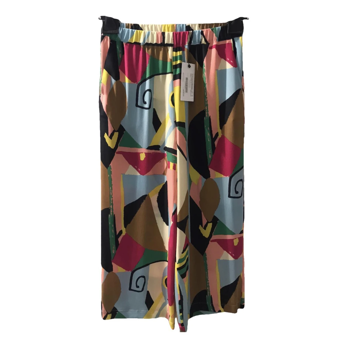 Pre-owned Max Mara Silk Trousers In Other