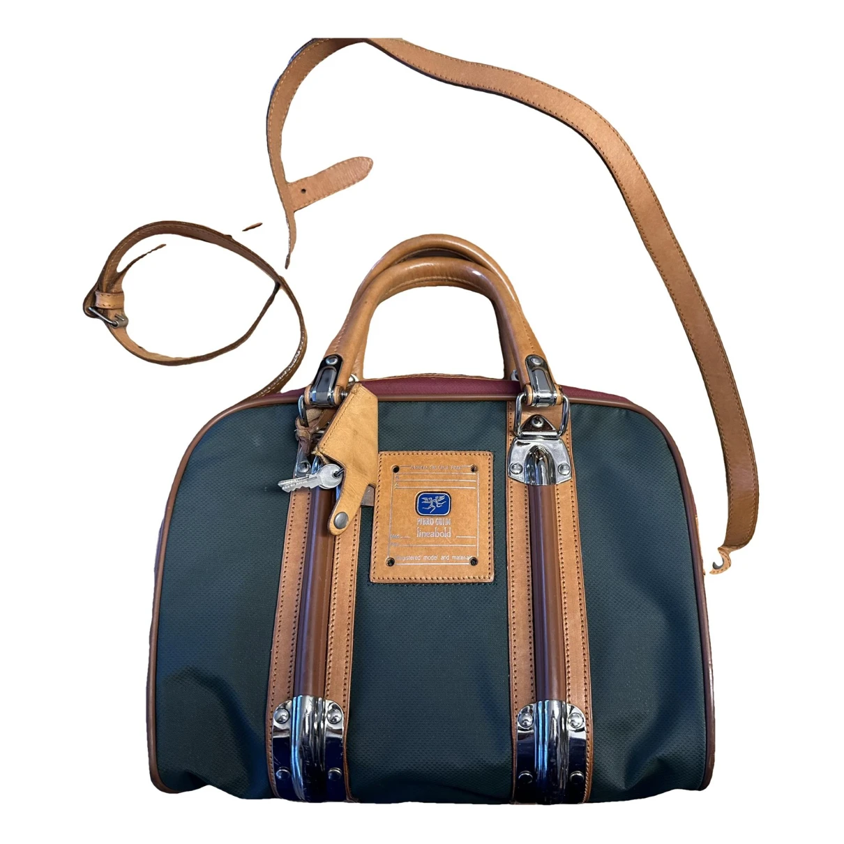Pre-owned Piero Guidi Leather Handbag In Multicolour