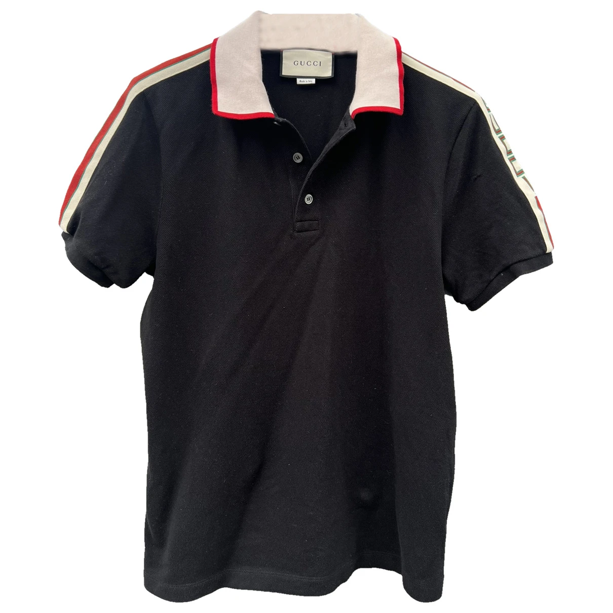 Pre-owned Gucci Polo Shirt In Black