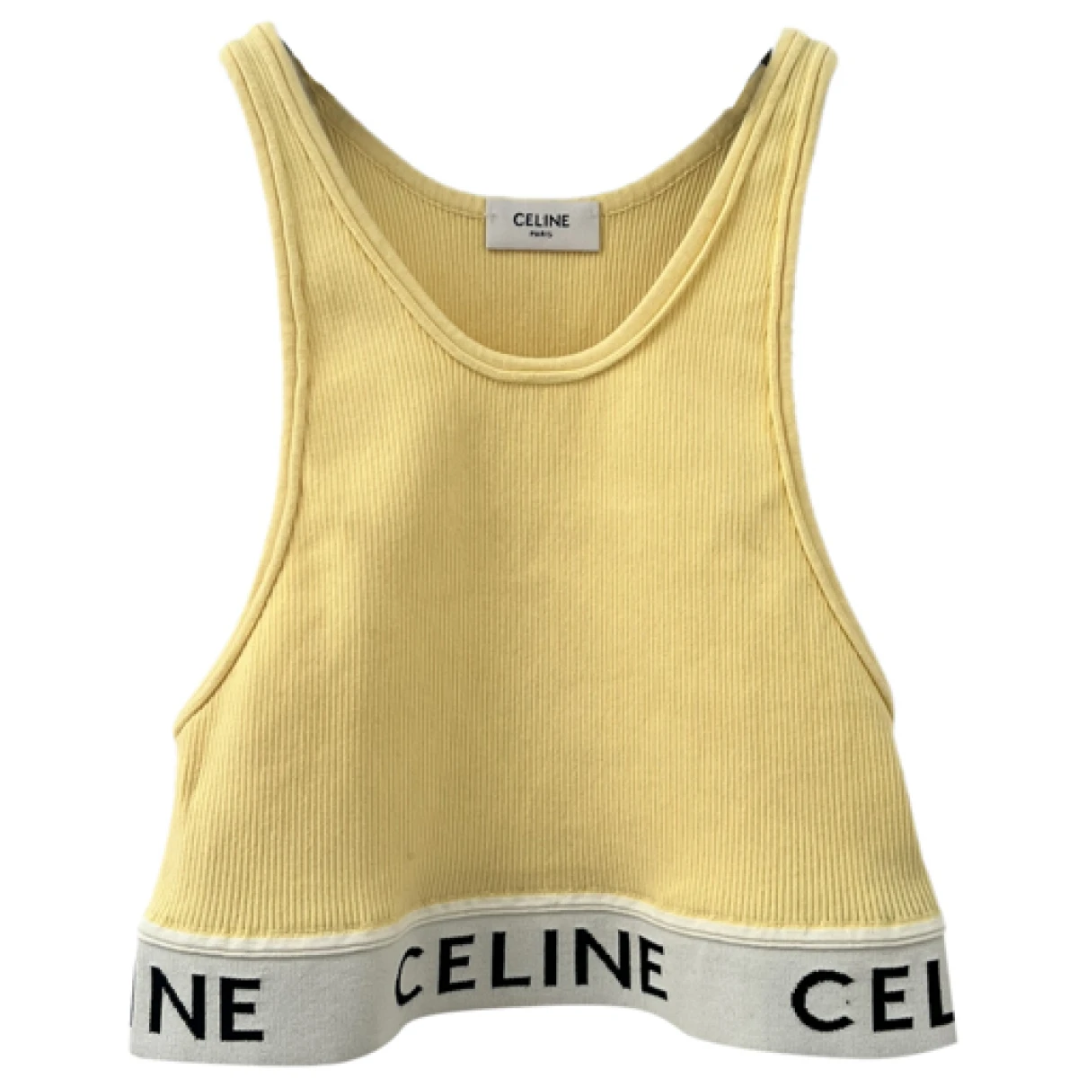Pre-owned Celine Vest In Yellow
