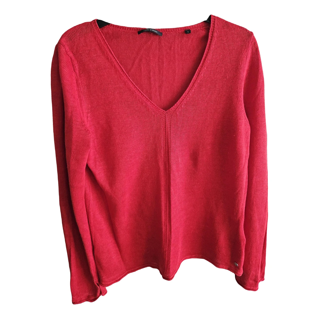 Pre-owned Marc O'polo Linen Blouse In Red