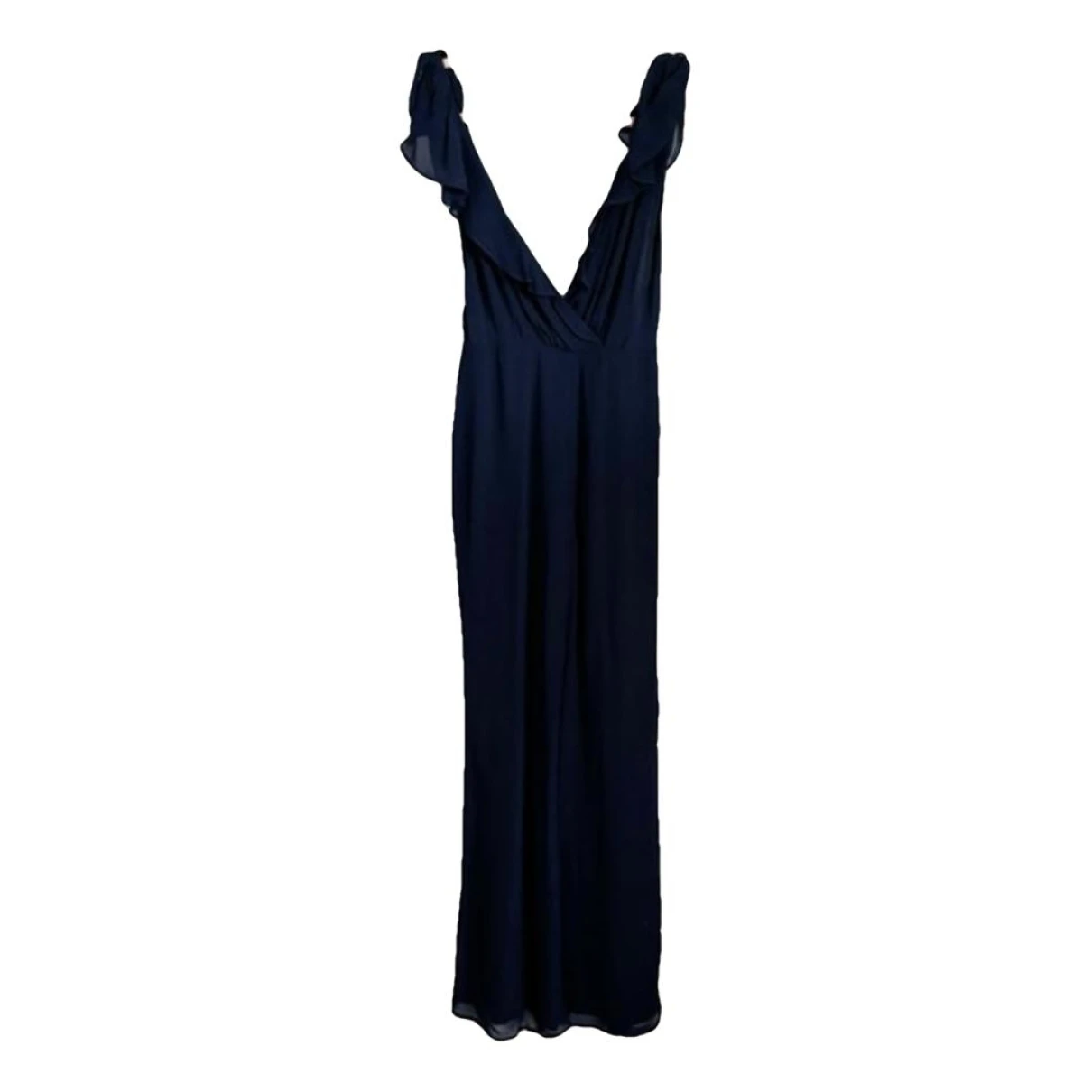Pre-owned Reformation Jumpsuit In Navy