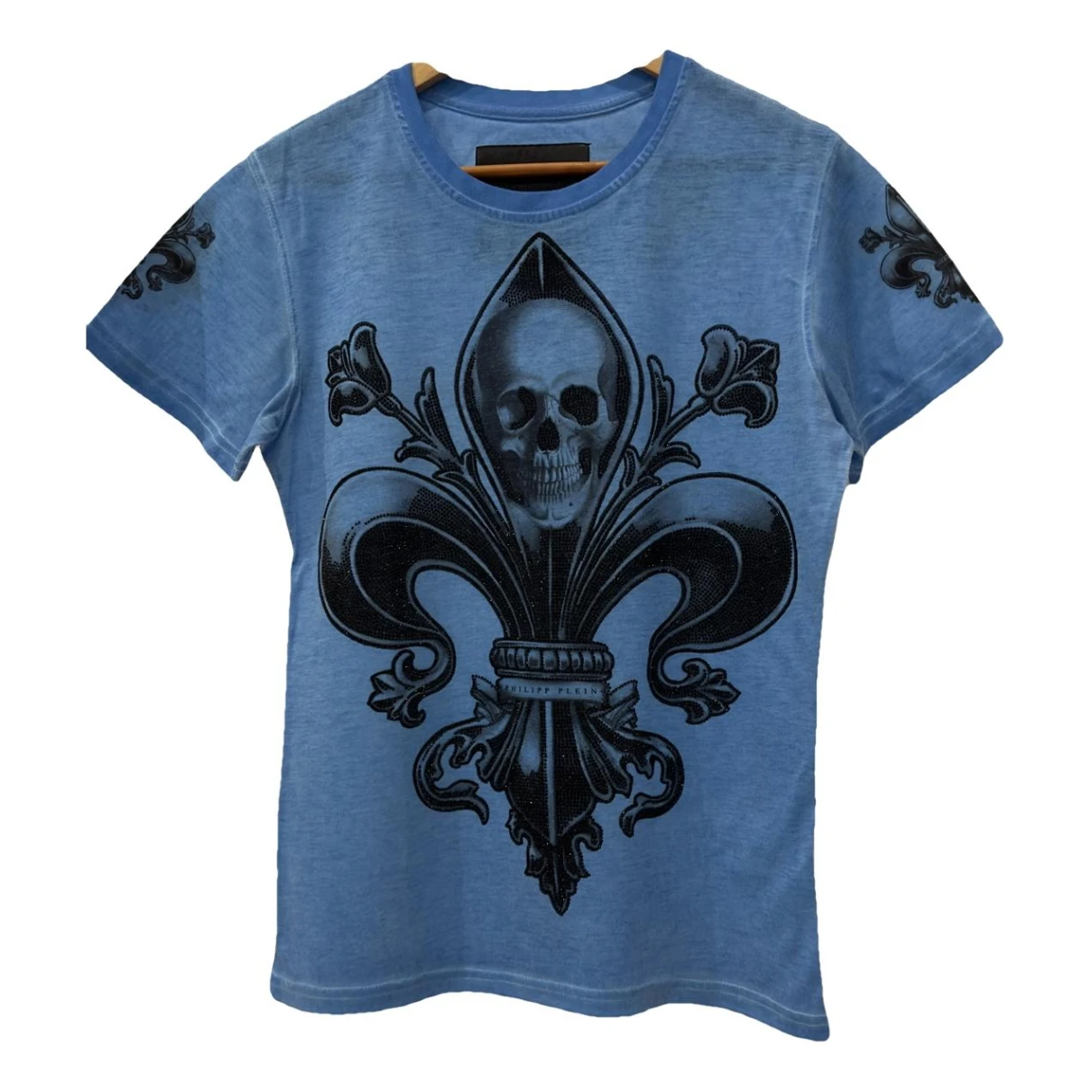 Pre-owned Philipp Plein T-shirt In Blue