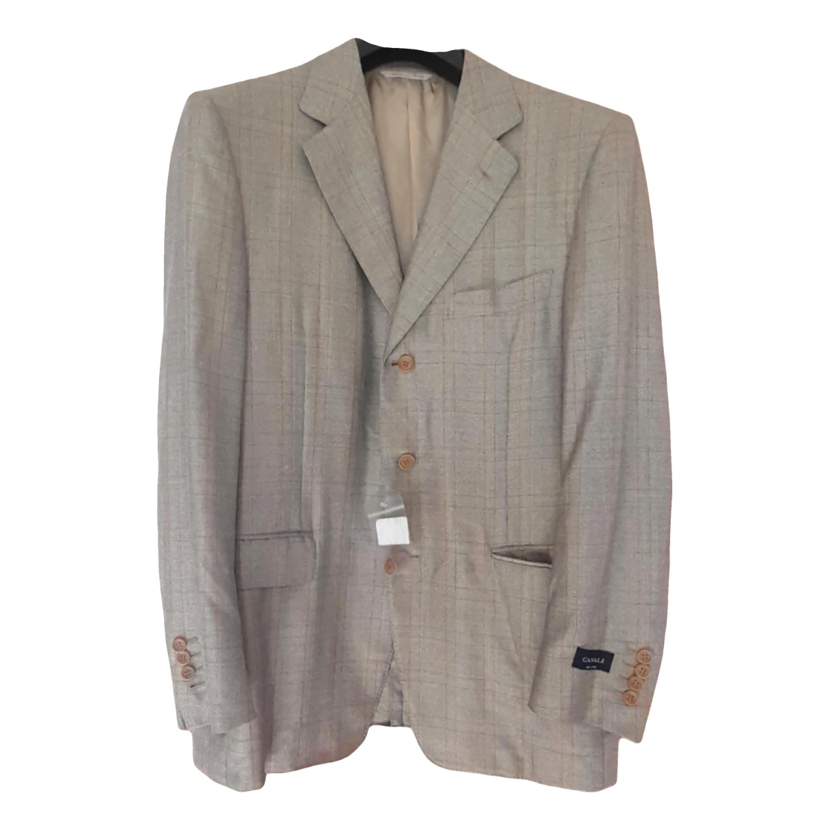 Pre-owned Canali Silk Vest In Gold