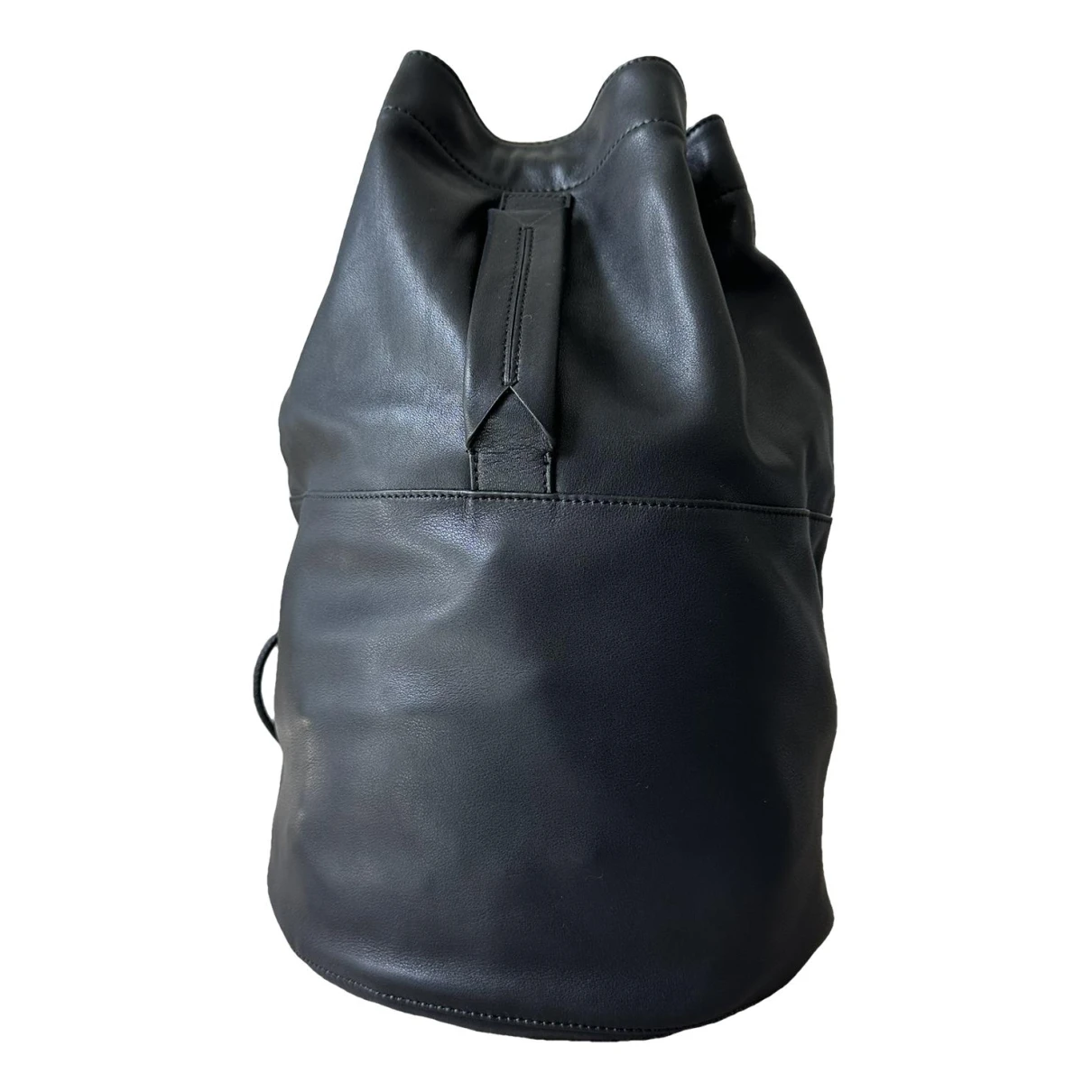Pre-owned Rag & Bone Leather Backpack In Black
