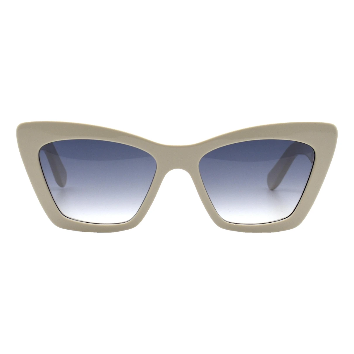 Pre-owned Ferragamo Sunglasses In White