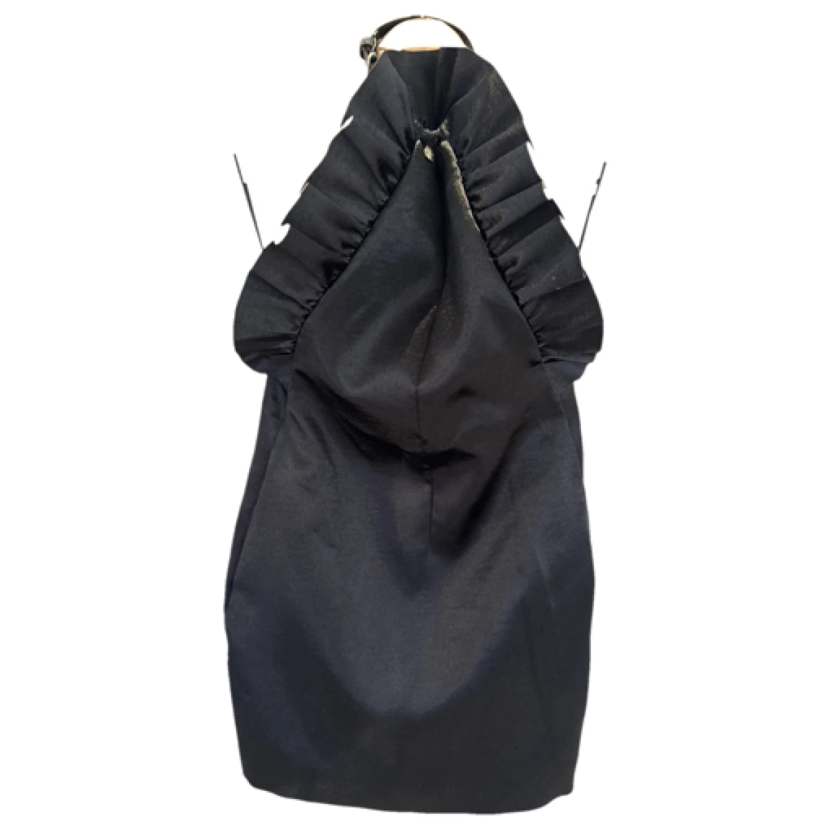 Pre-owned Philosophy Di Lorenzo Serafini Mini Dress In Black
