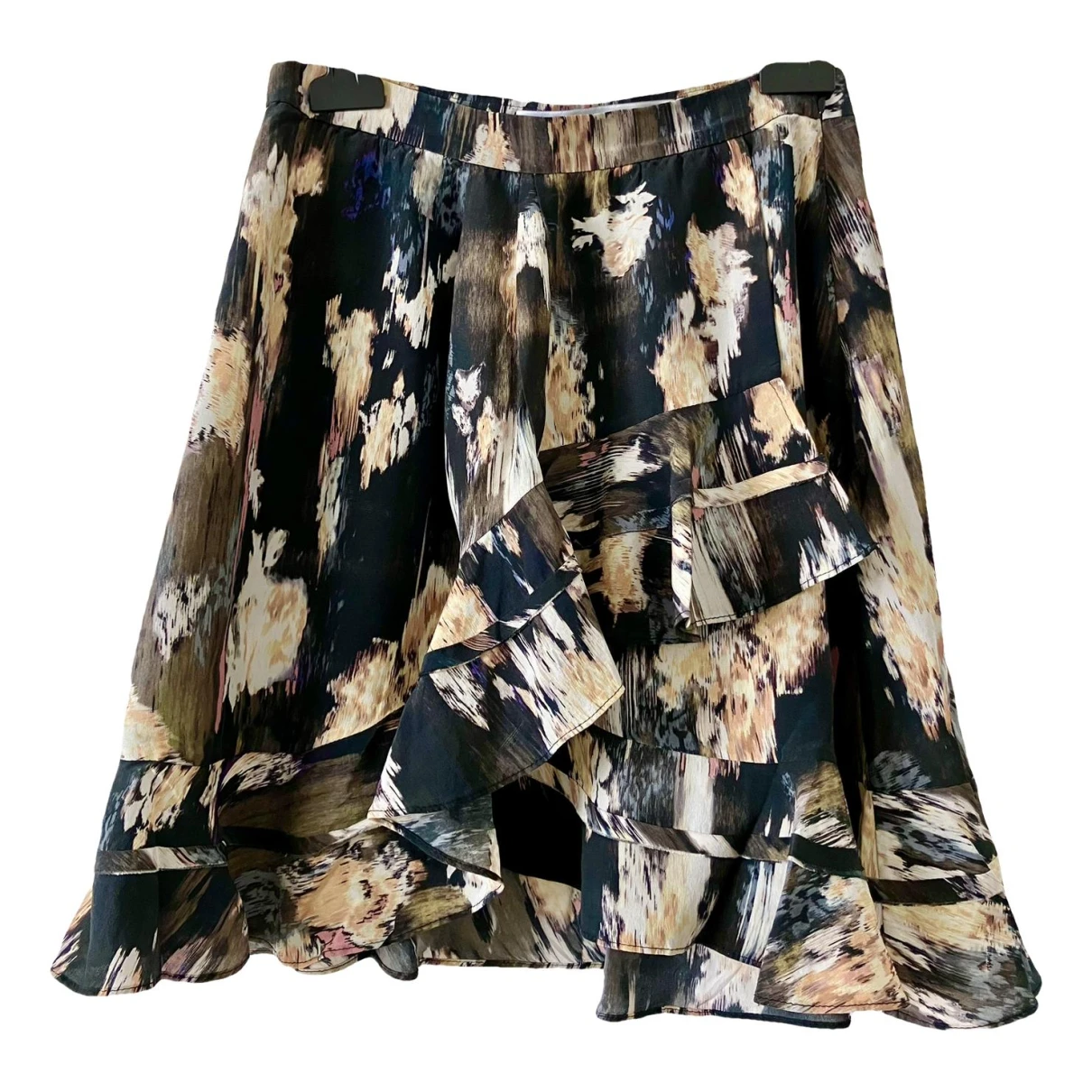 Pre-owned Iro Silk Mini Skirt In Multicolour