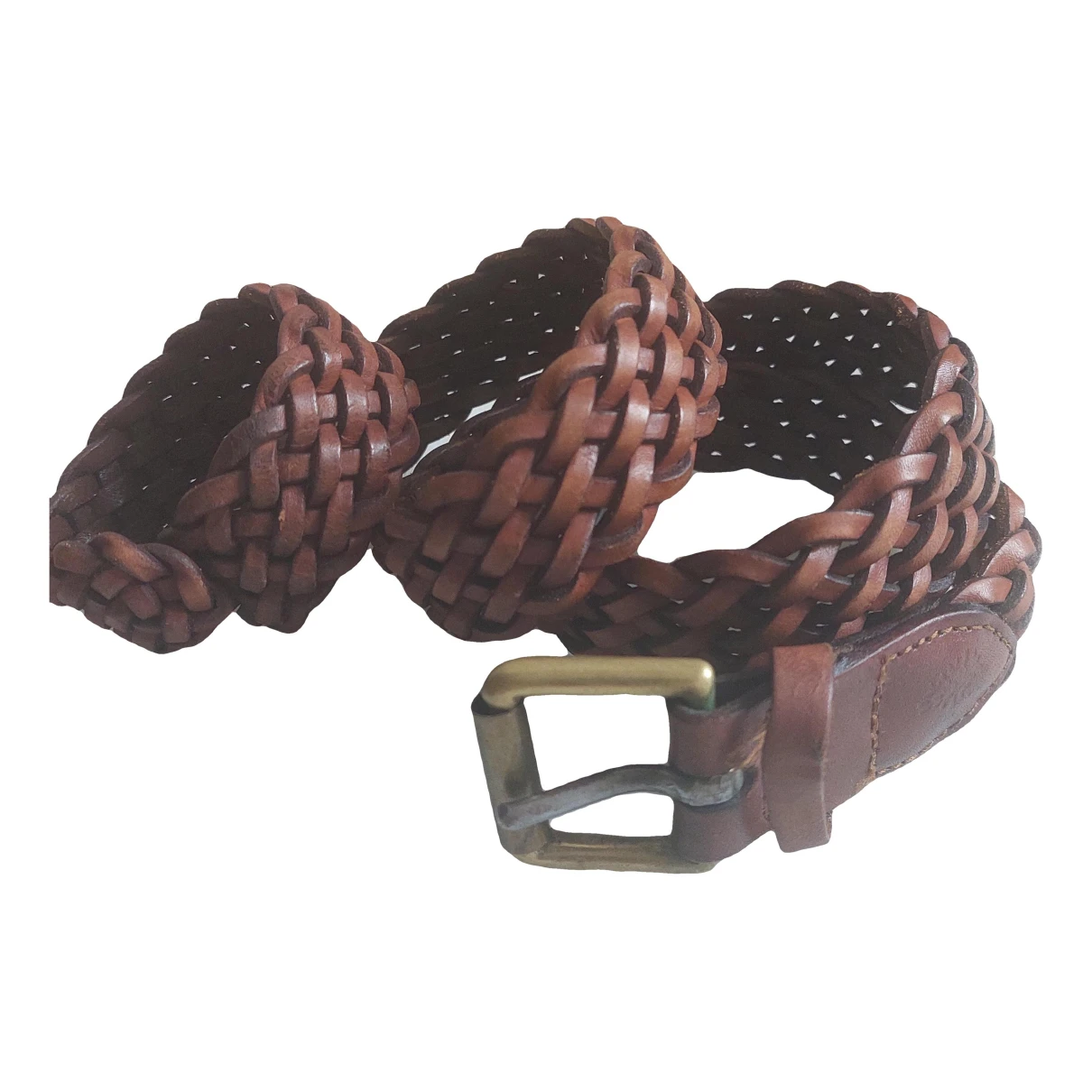 Pre-owned Mulberry Leather Belt In Brown