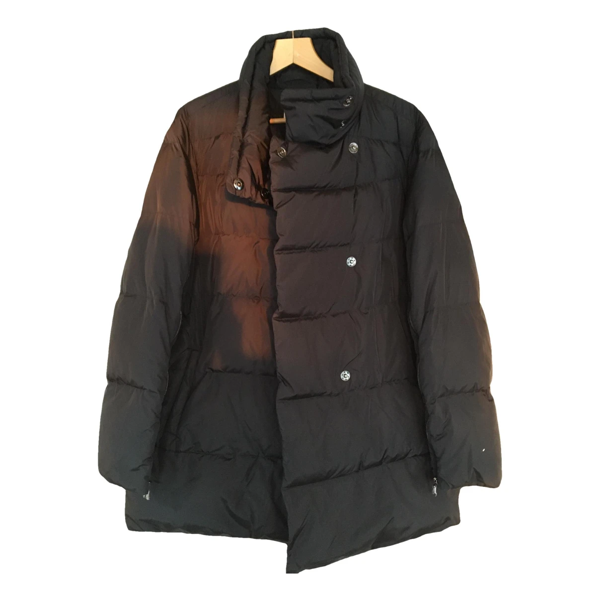 Pre-owned Dorothee Schumacher Puffer In Black