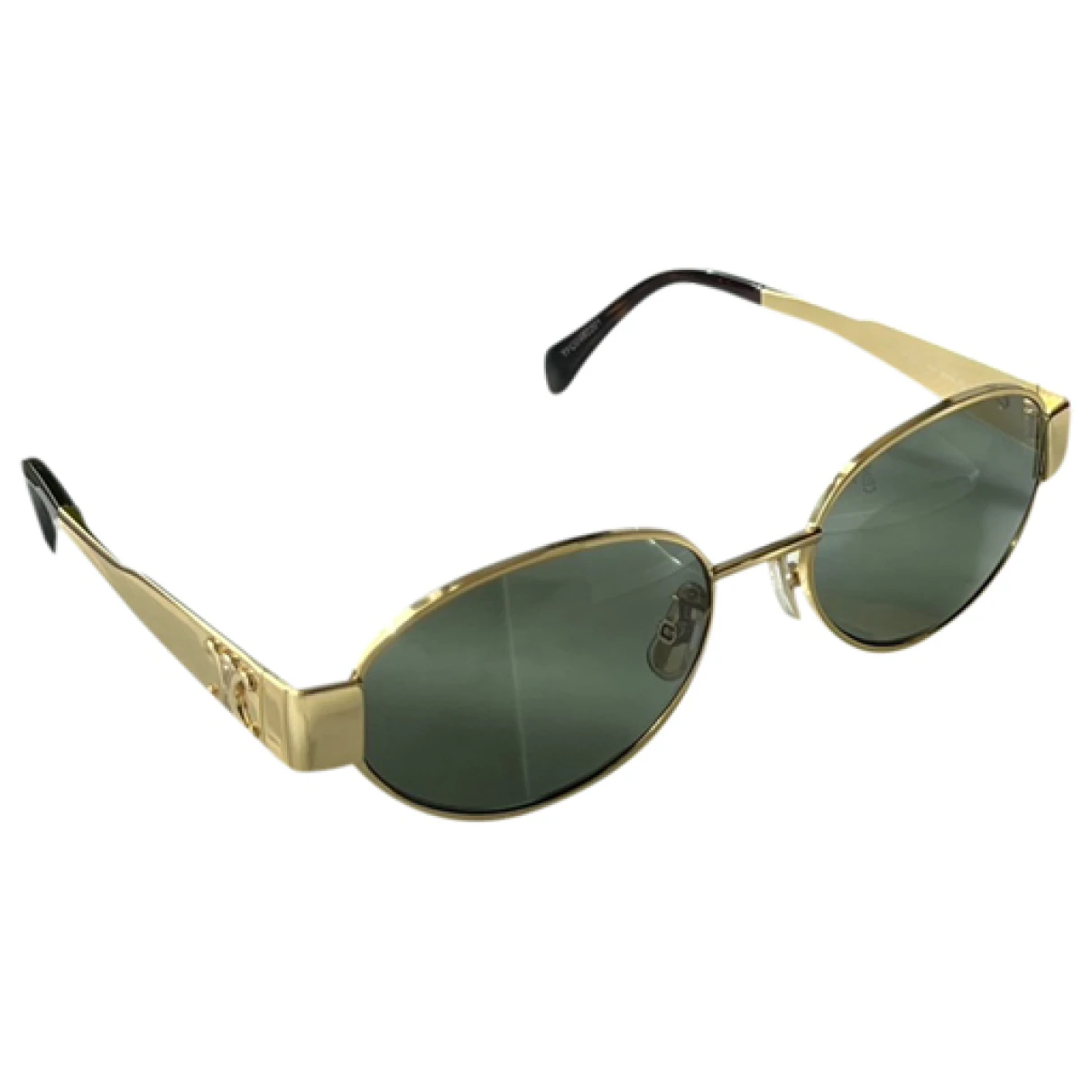 Pre-owned Celine Sunglasses In Gold