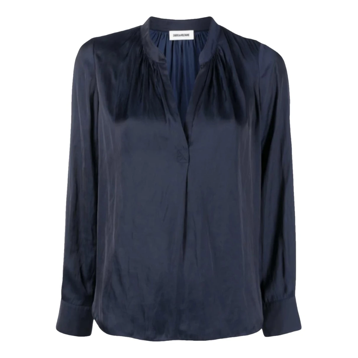 Pre-owned Zadig & Voltaire Blouse In Navy