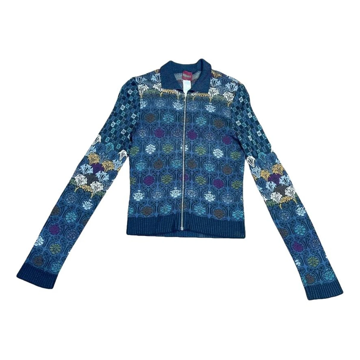 Pre-owned Kenzo Cardigan In Multicolour