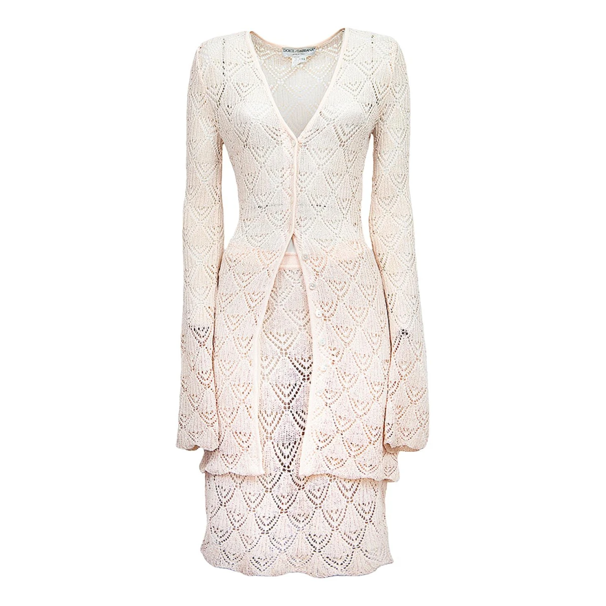 Pre-owned Dolce & Gabbana Wool Dress In Other