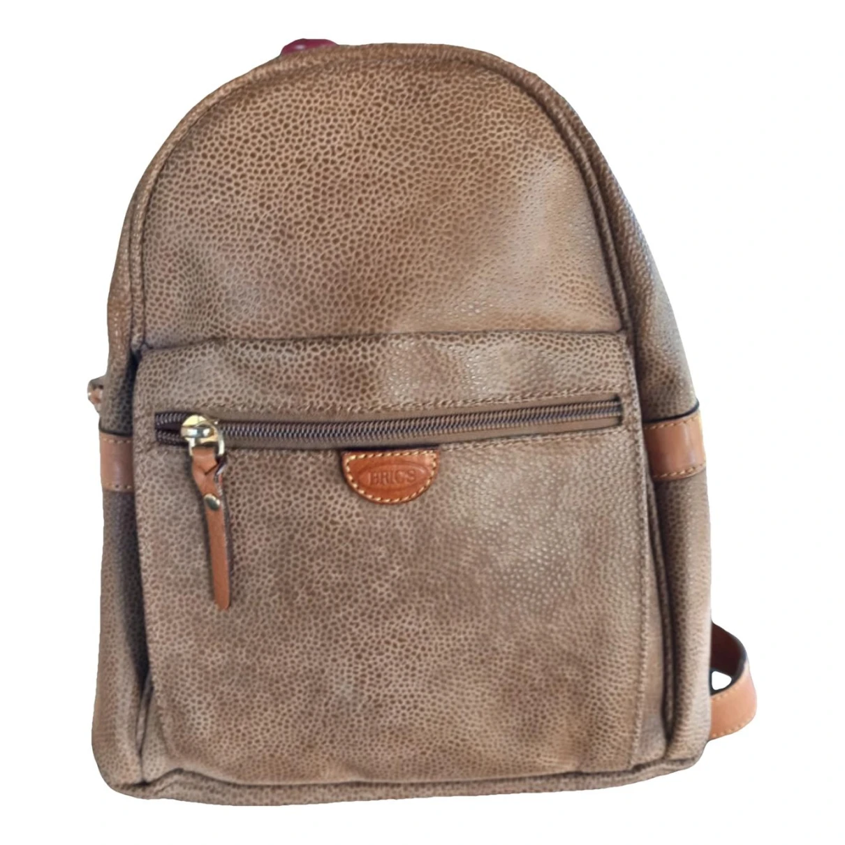 Pre-owned Bric's Leather Backpack In Other