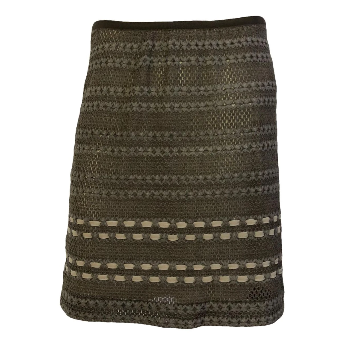 Pre-owned Marella Mid-length Skirt In Beige