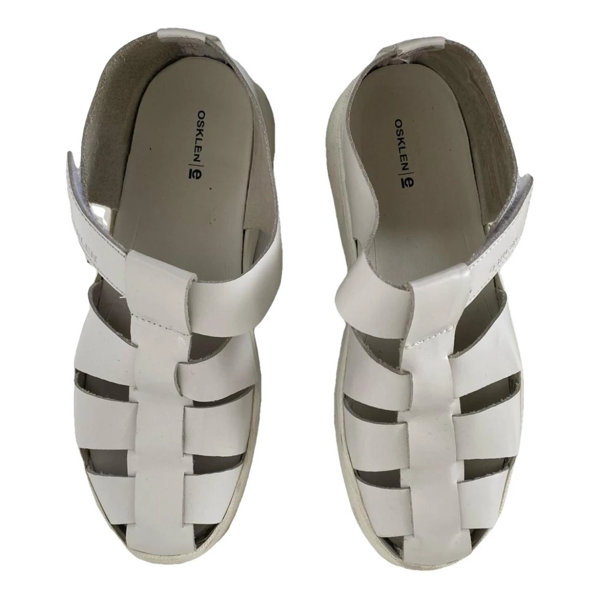 Pre-owned Osklen Leather Sandal In Other