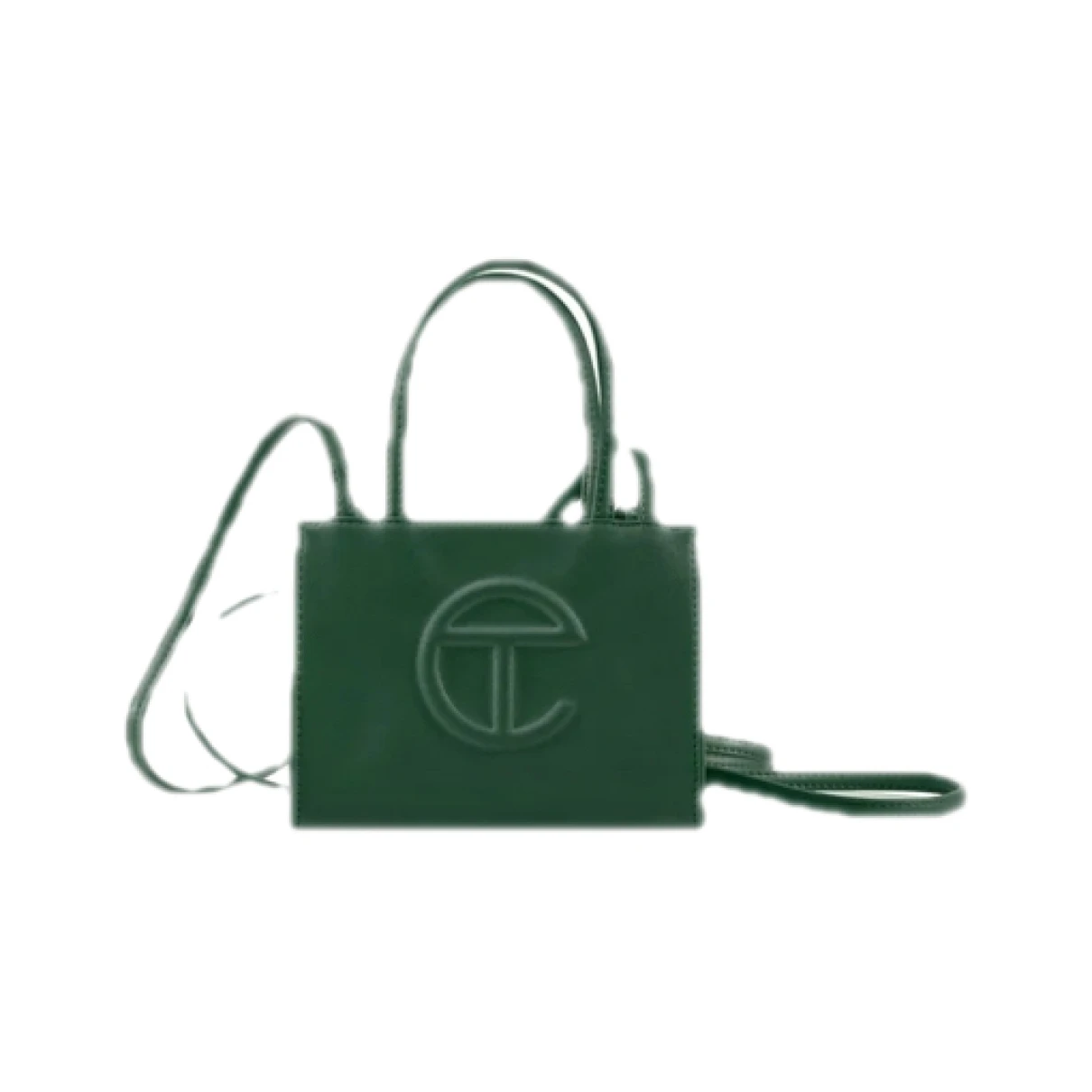 Pre-owned Telfar Small Shopping Bag Tote In Green