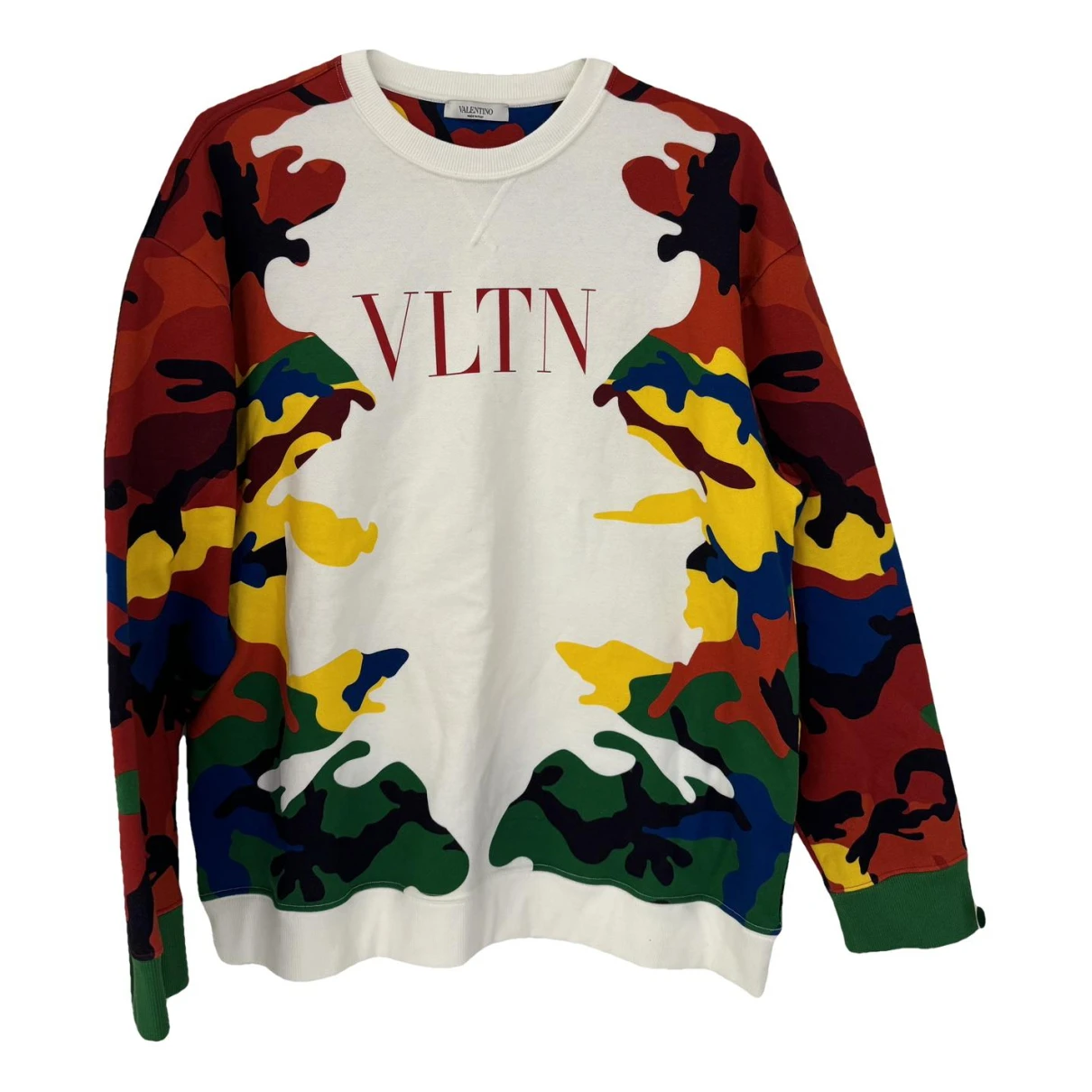 Pre-owned Valentino Vlogo Sweatshirt In Multicolour