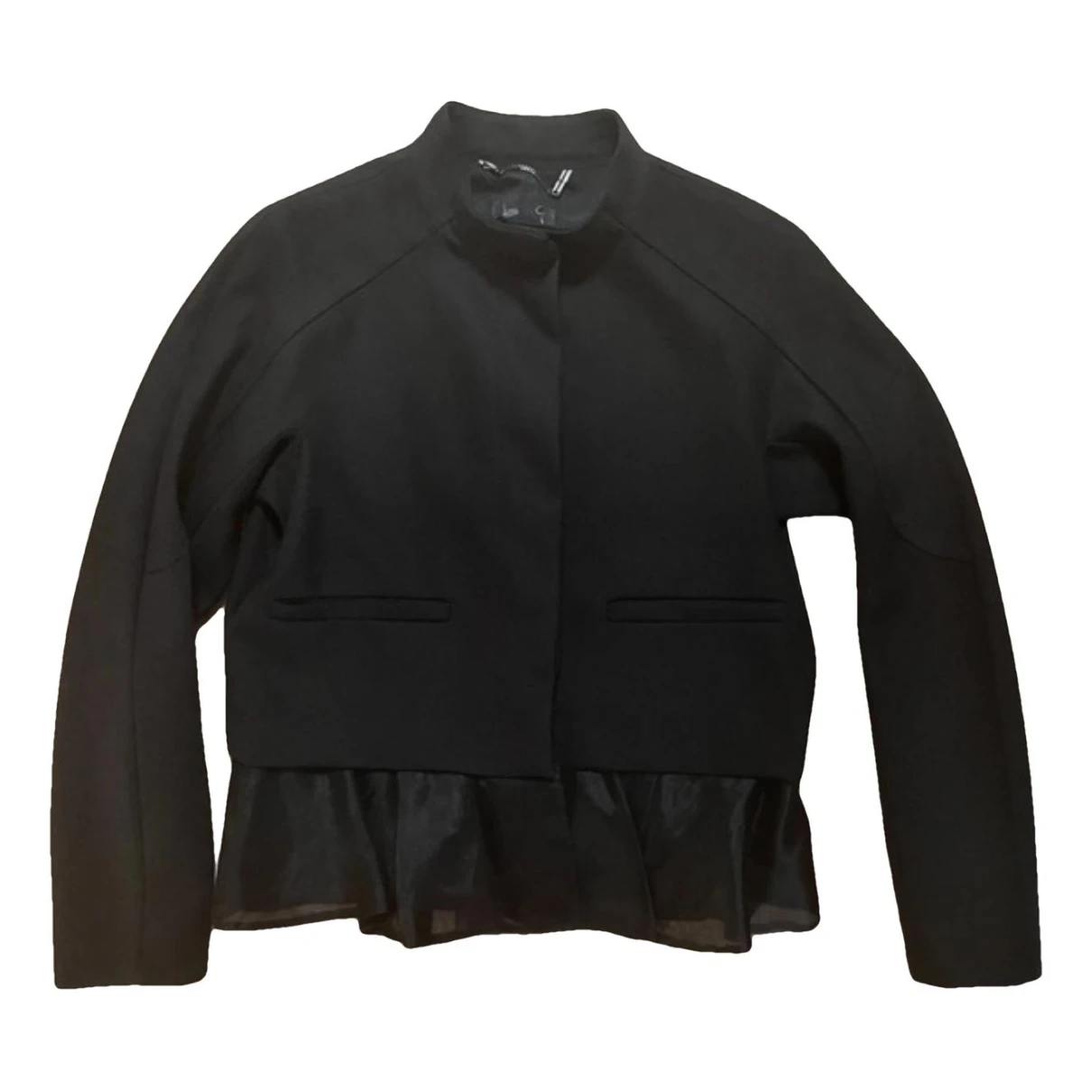 Pre-owned Max & Co Short Vest In Black