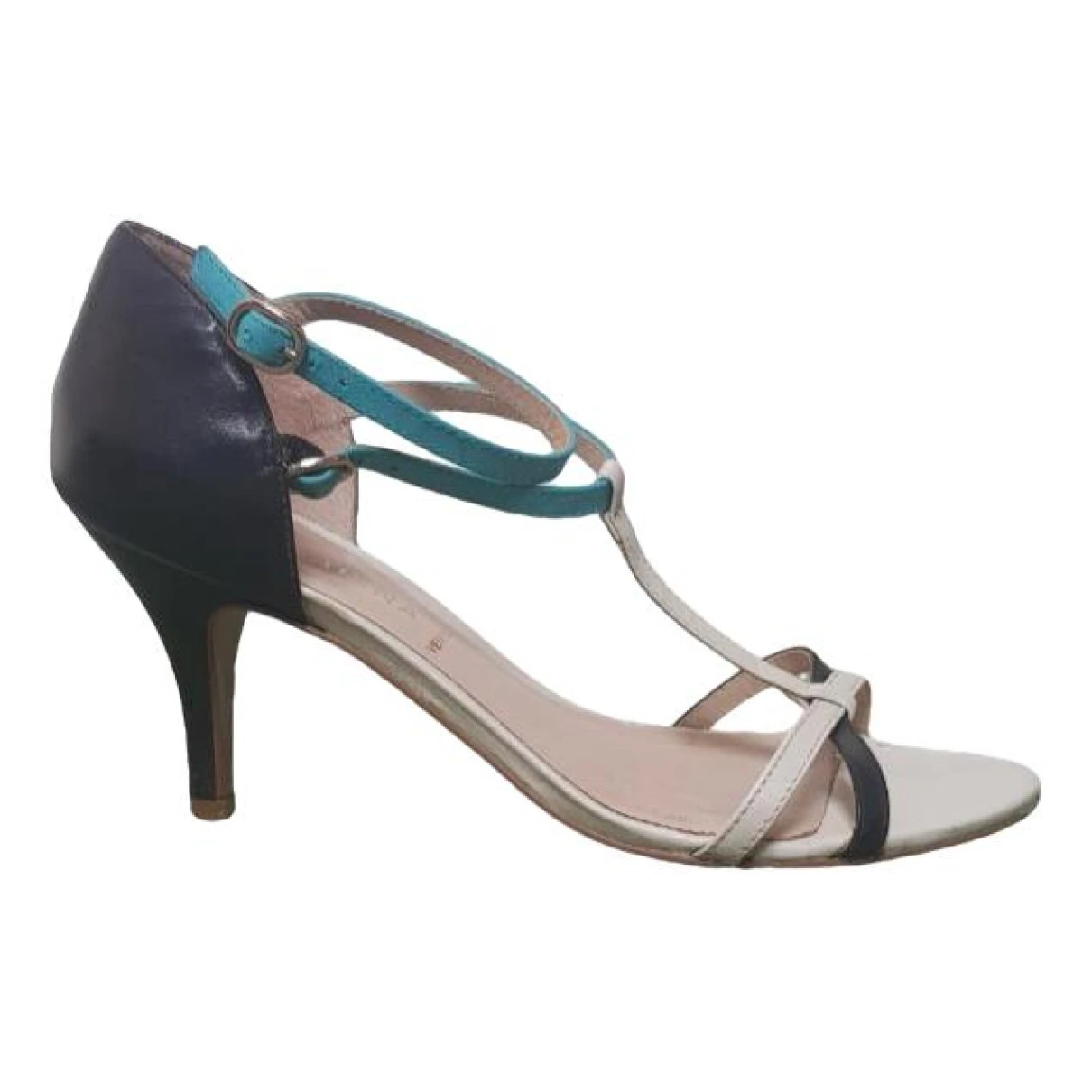 Pre-owned San Marina Leather Sandals In Multicolour