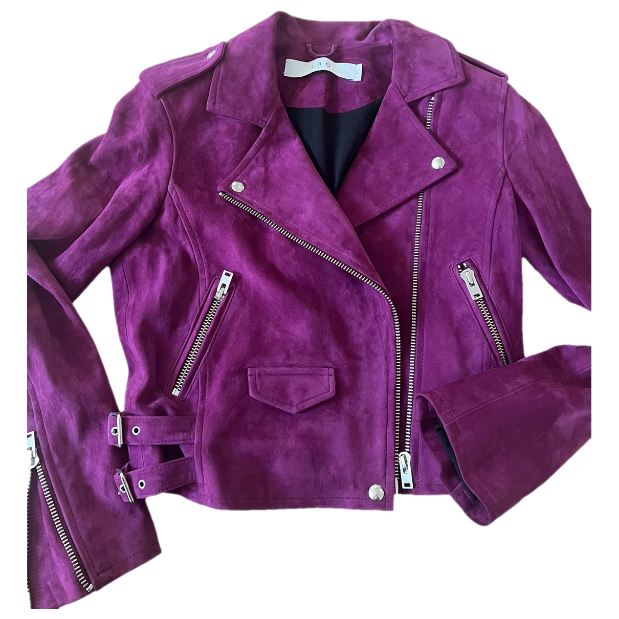 Pre-owned Iro Jacket In Purple