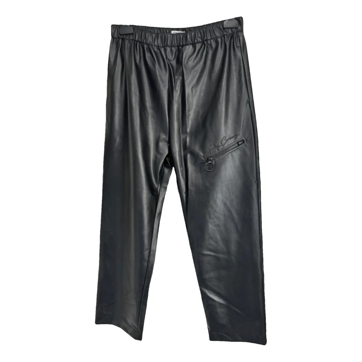 Pre-owned Opening Ceremony Trousers In Black