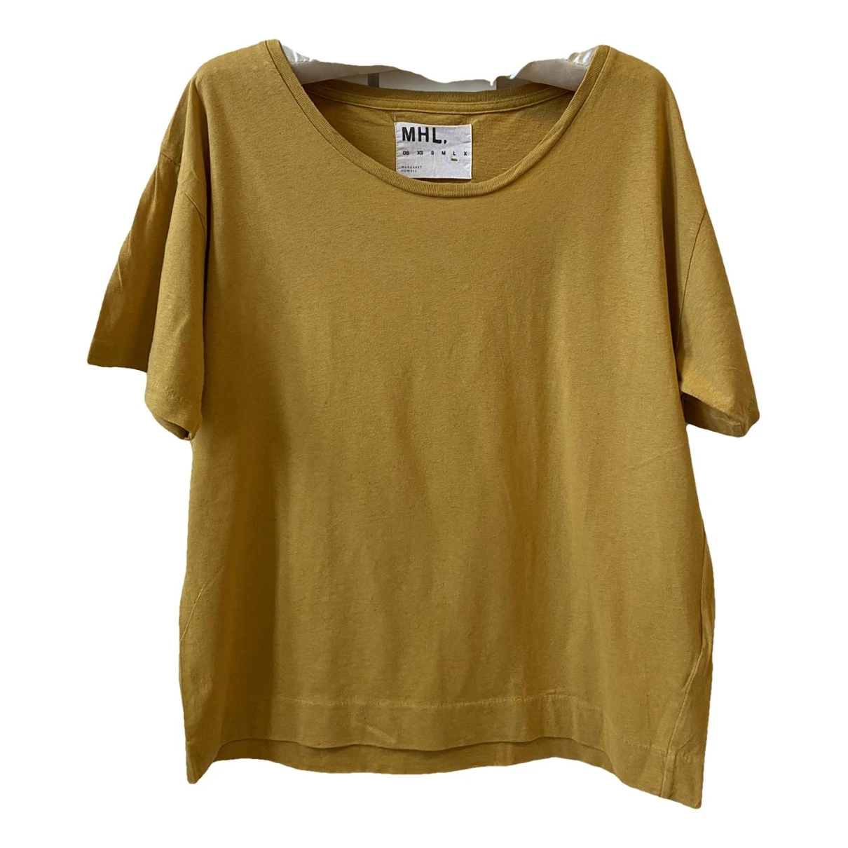 Pre-owned Margaret Howell T-shirt In Yellow
