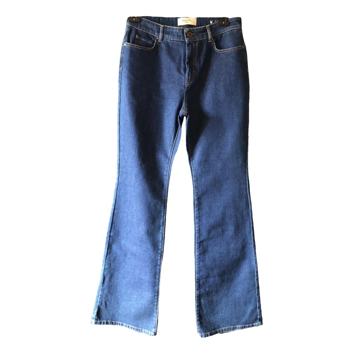 Pre-owned Max Mara Large Jeans In Blue