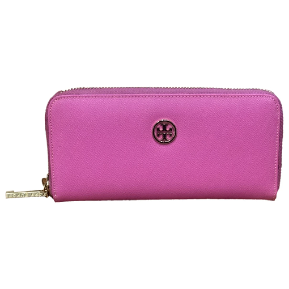 Pre-owned Tory Burch Cloth Wallet In Pink