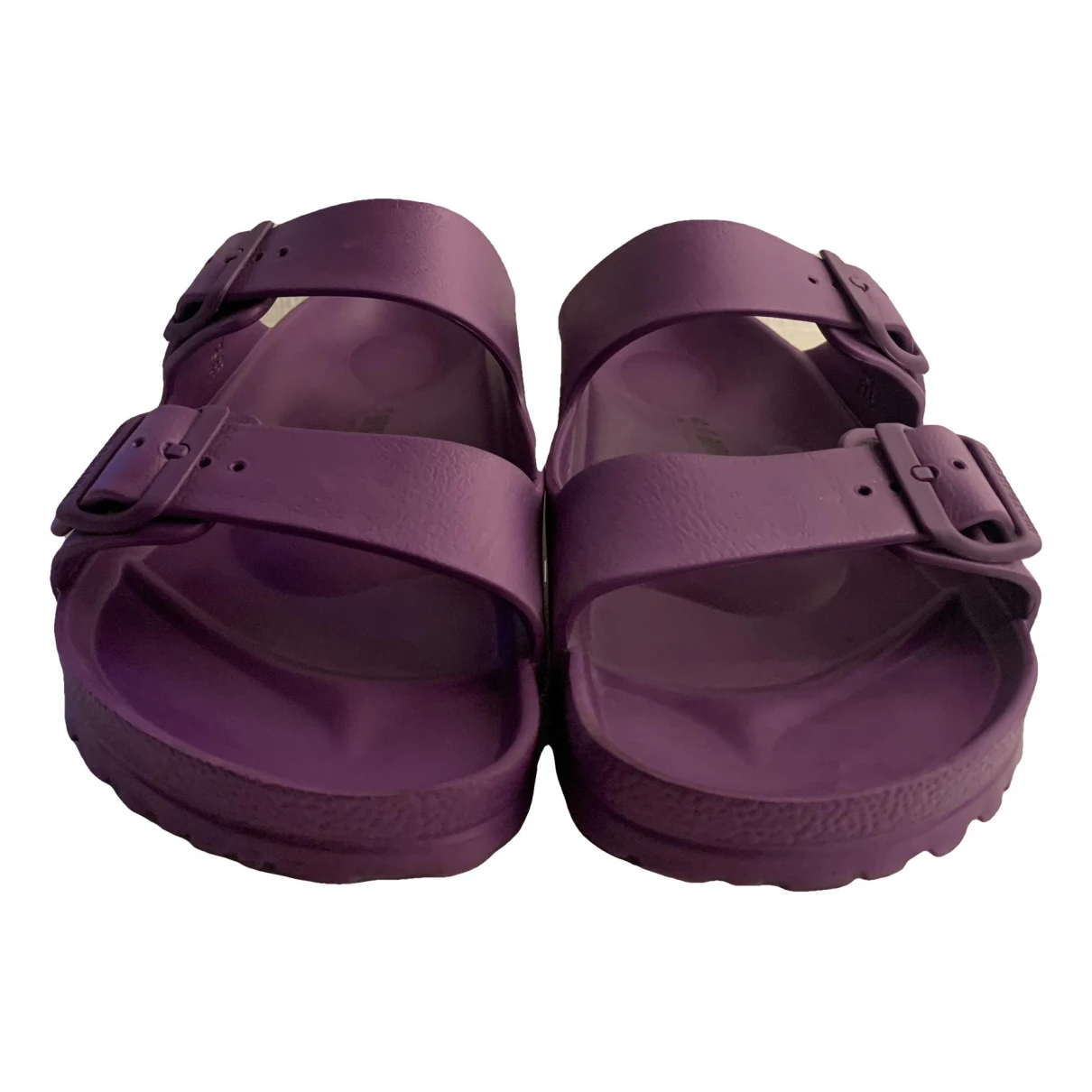 Pre-owned Birkenstock Sandals In Purple