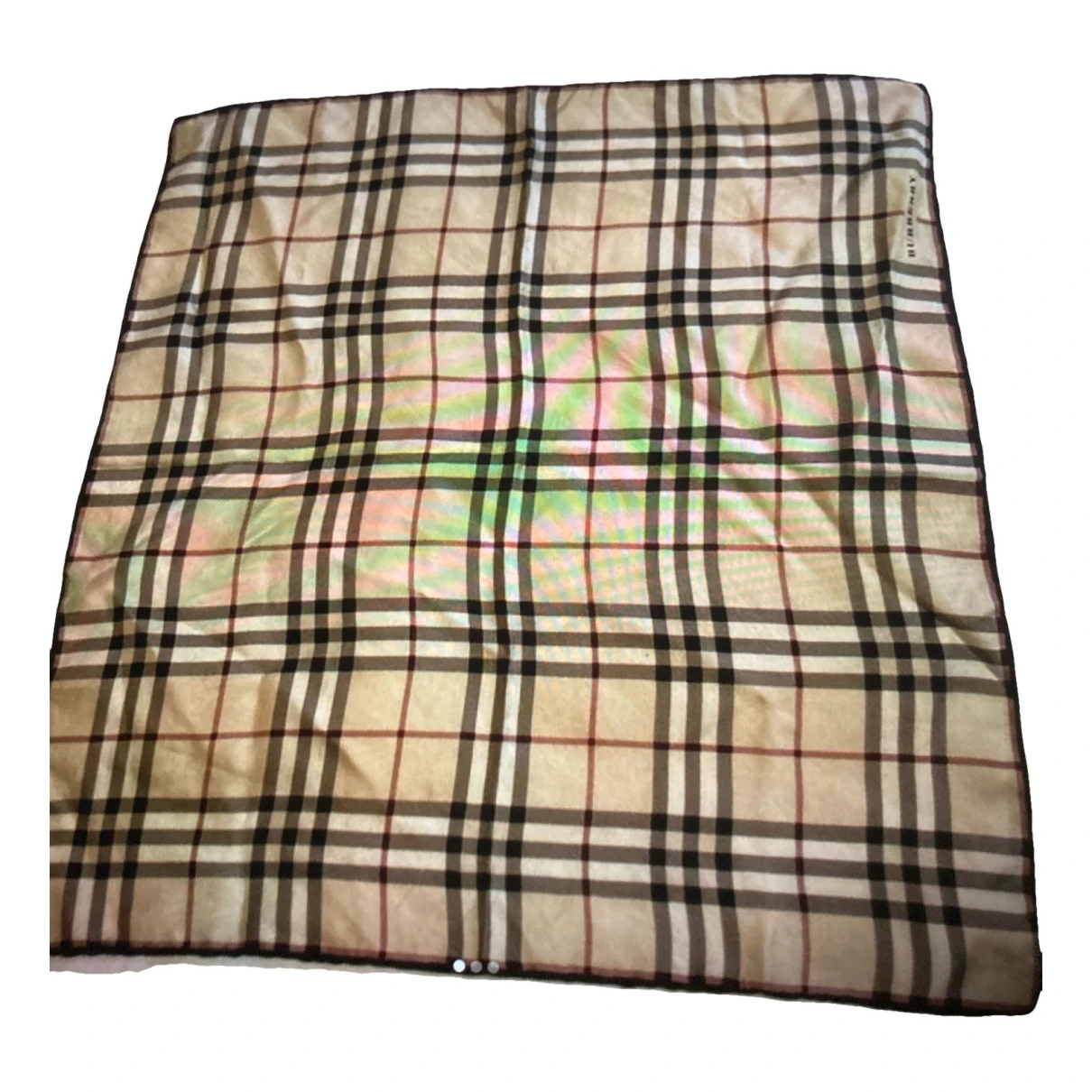 Pre-owned Burberry Silk Neckerchief In Other