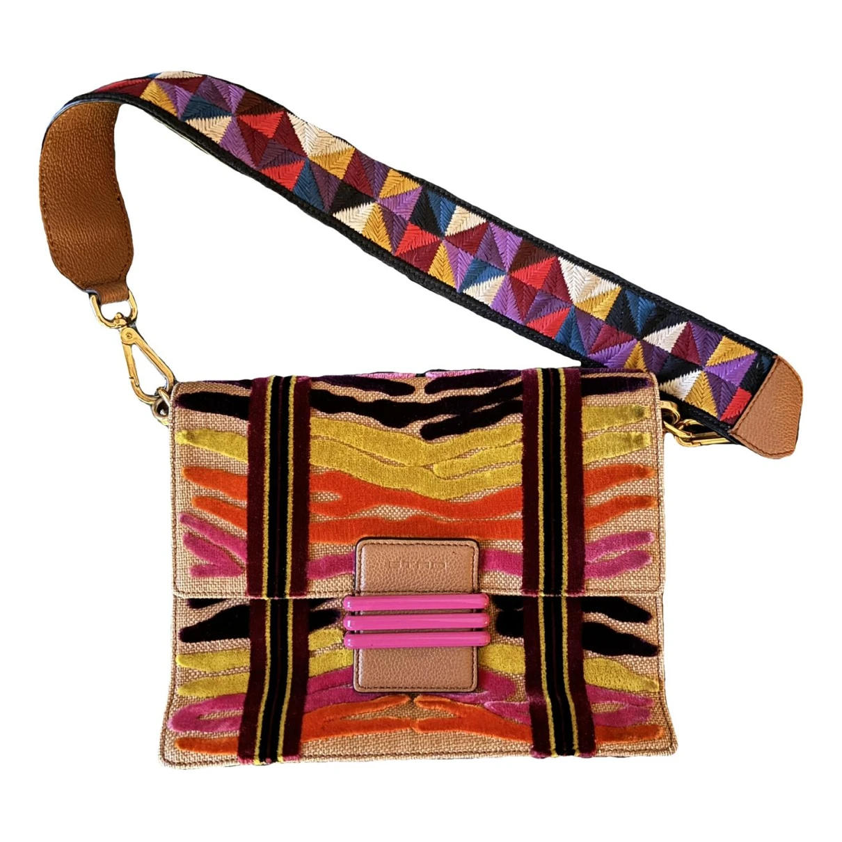 Pre-owned Etro Handbag In Multicolour