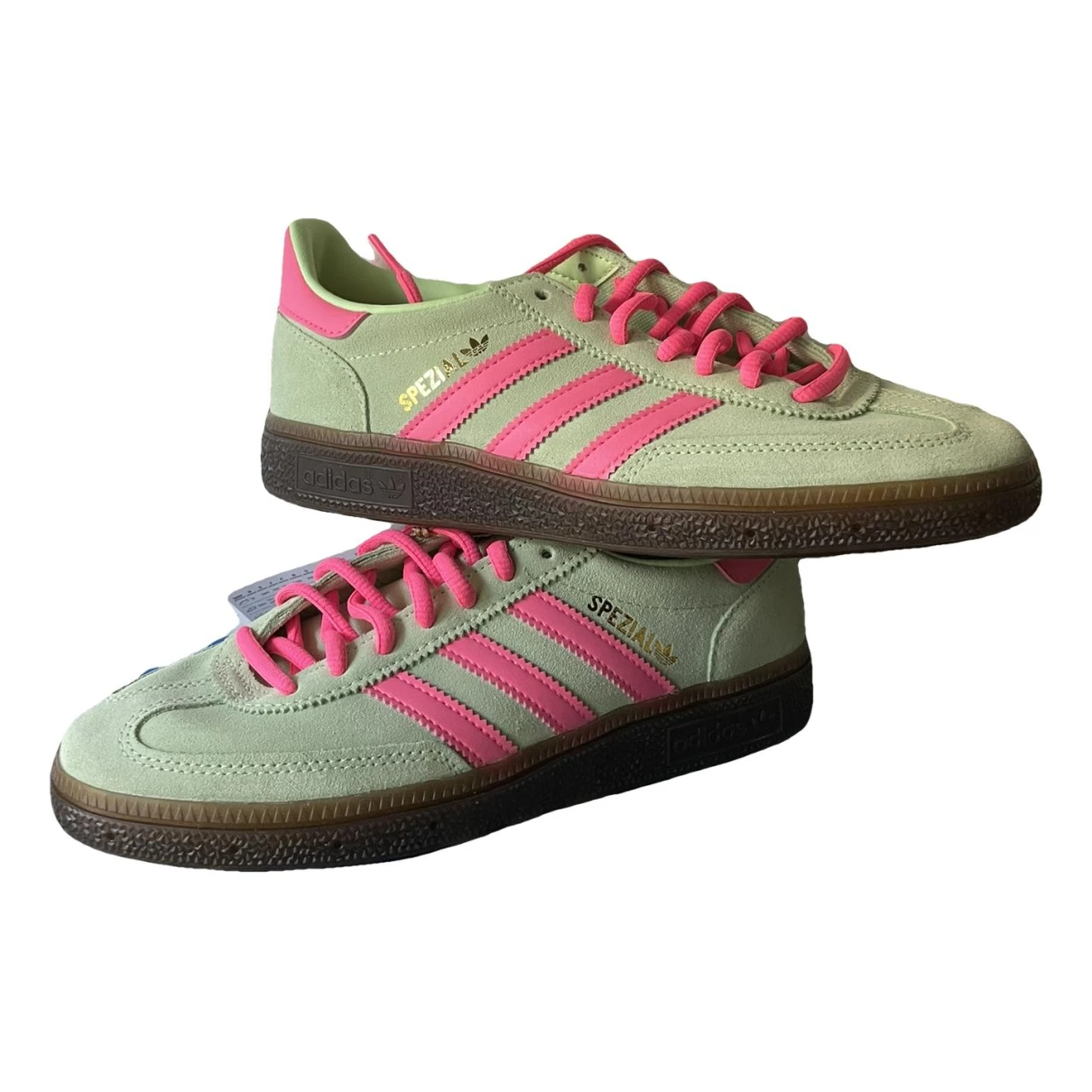 Pre-owned Adidas Originals Trainers In Green