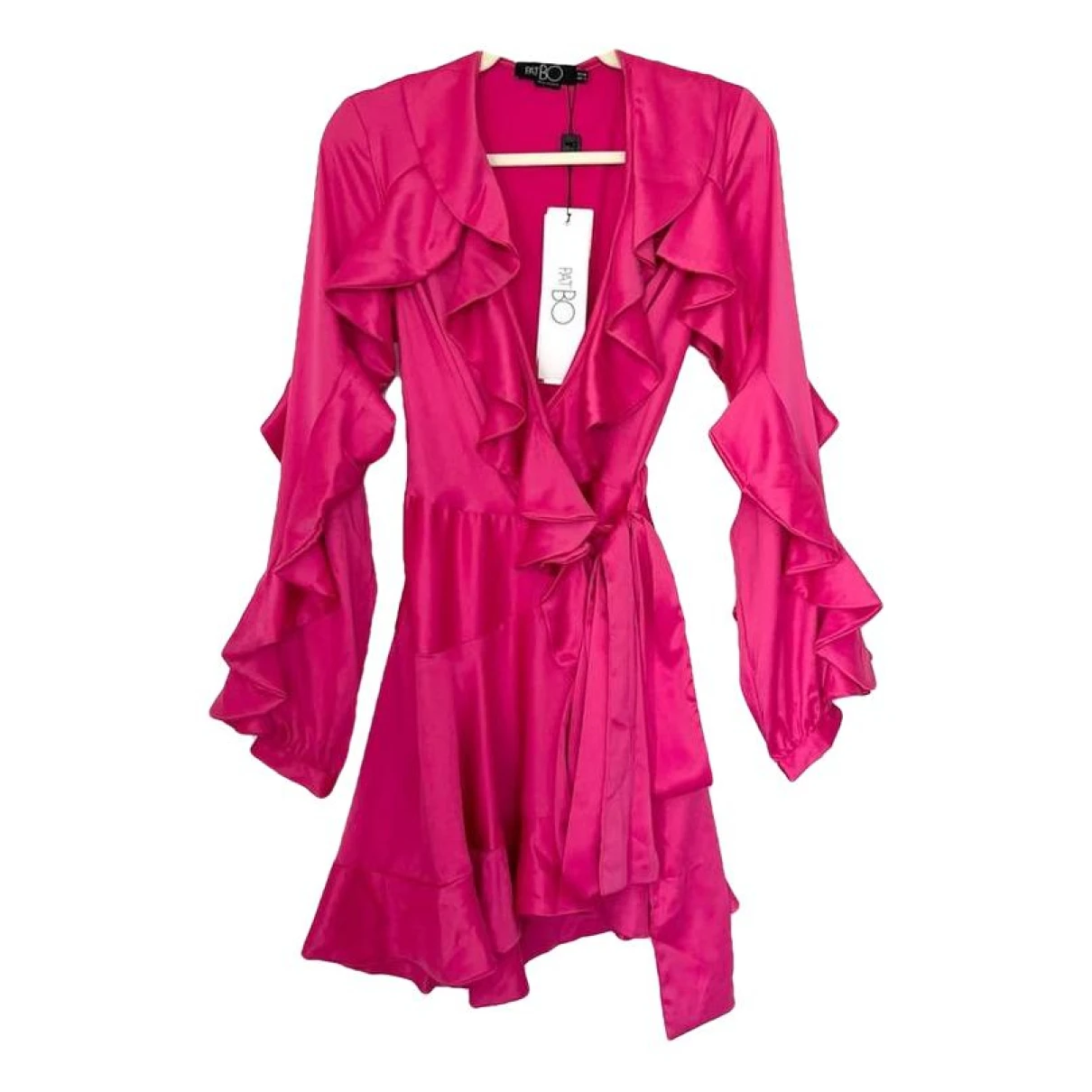 Pre-owned Patbo Mini Dress In Pink