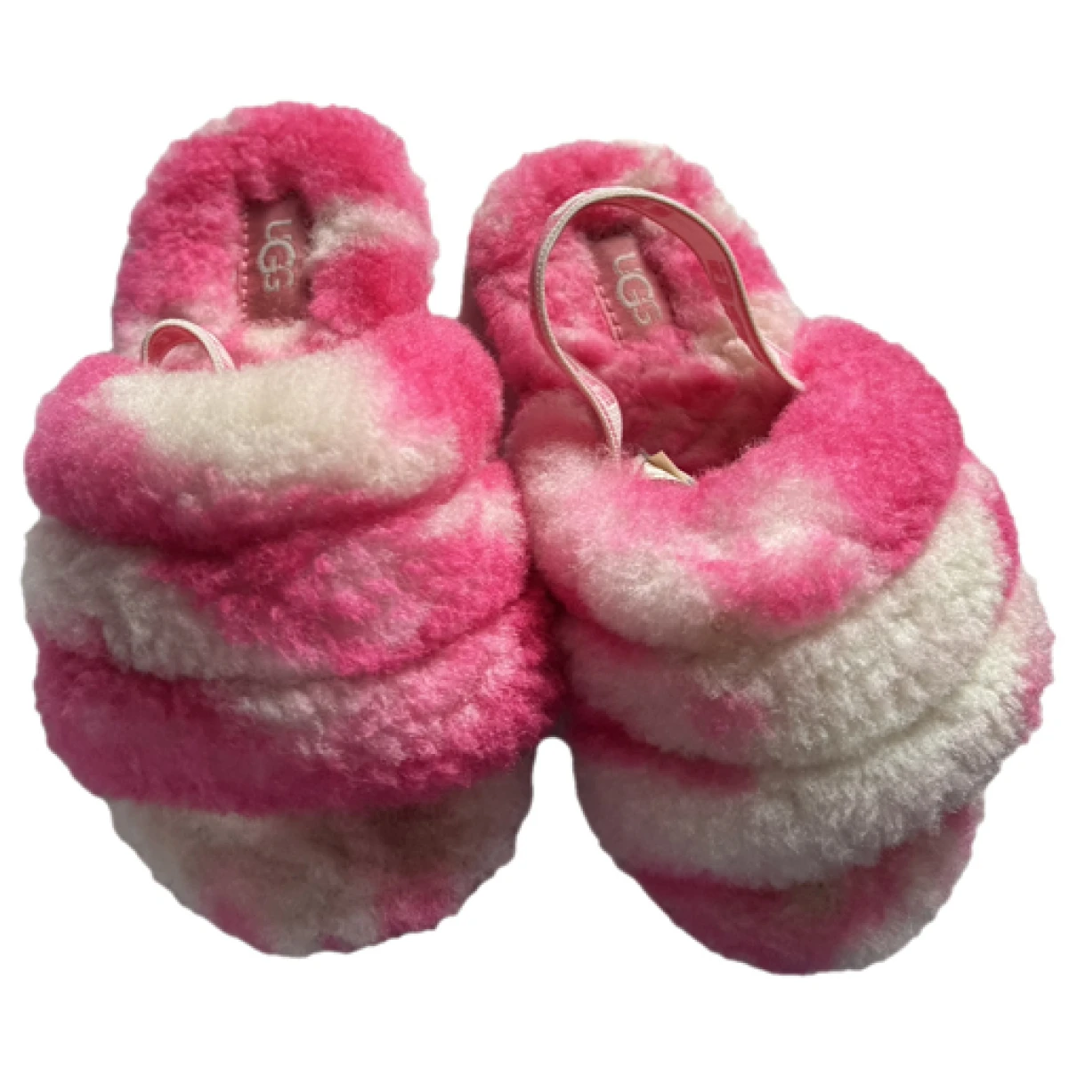 Pre-owned Ugg Slippers In Pink