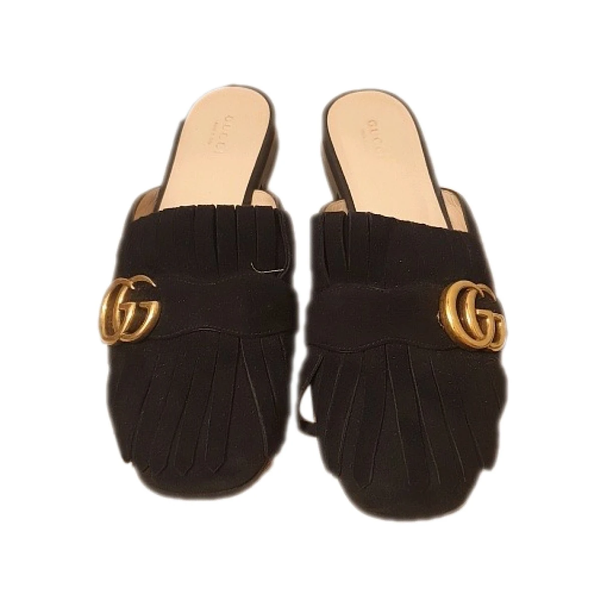 shoes Gucci mules & clogs for Female Suede 38 EU. Used condition